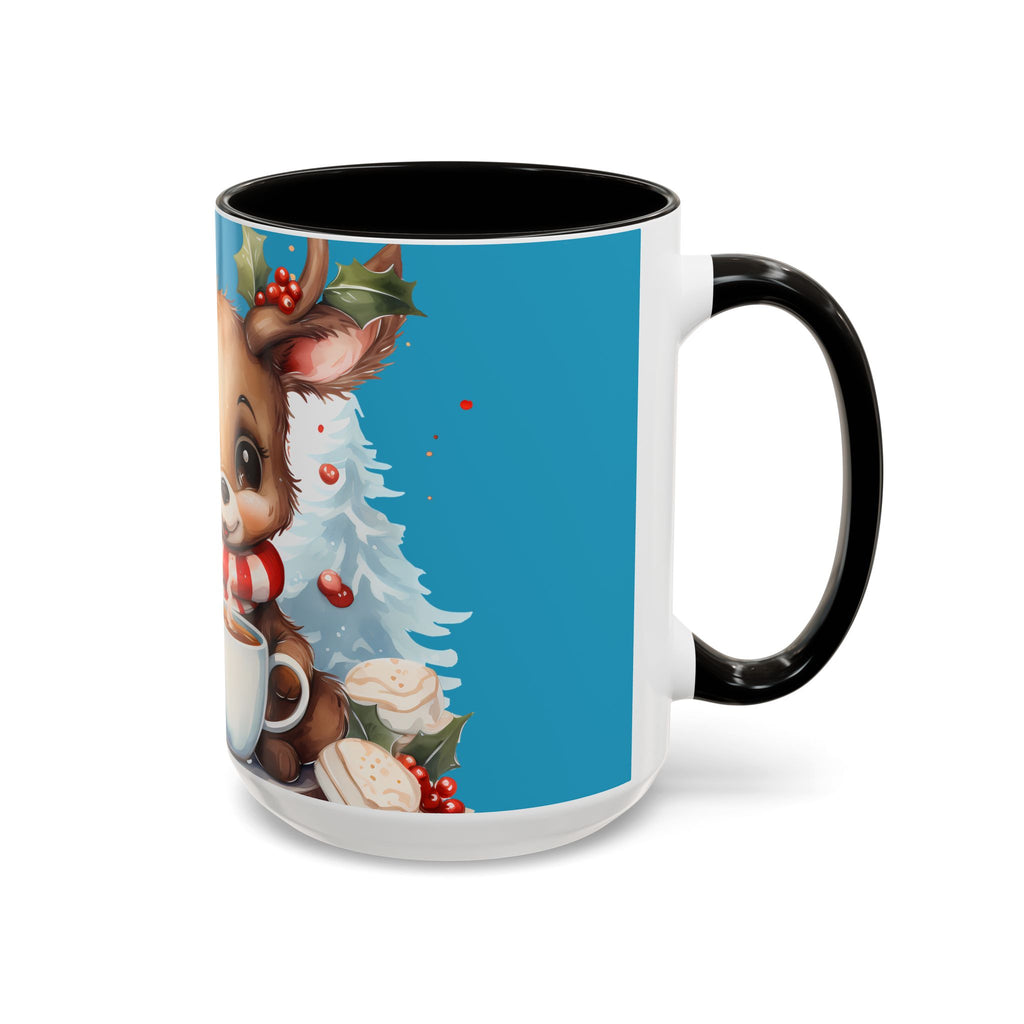 Cute Christmas Reindeer Coffee Mug (11oz & 15oz)