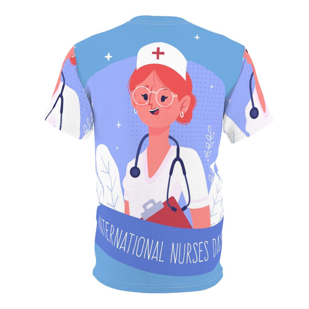 Nurses Day All-Over Print Tee — International Nurses Day Tribute
