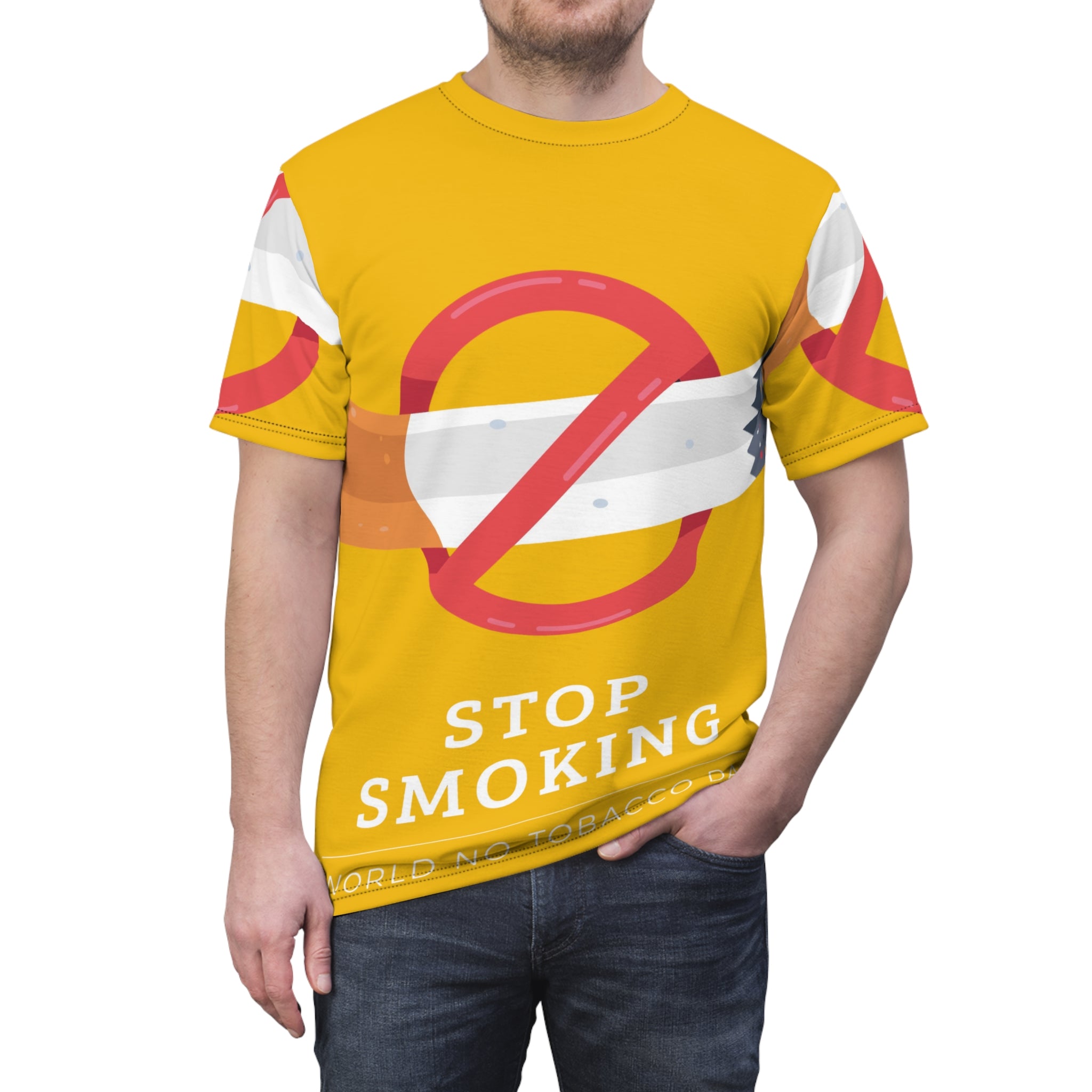 Stop Smoking Tee — World No Tobacco Day Graphic Shirt