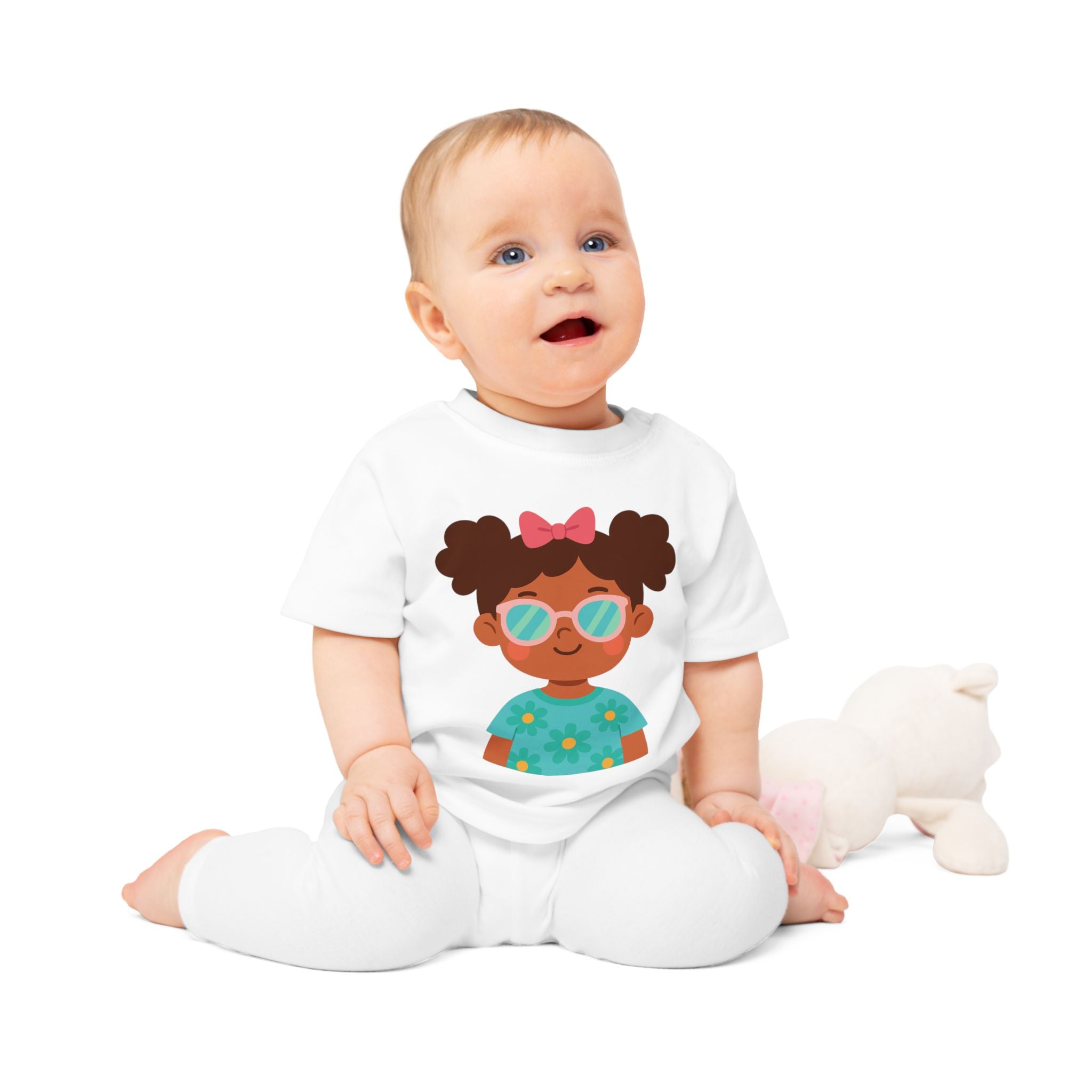Cool Shades Baby T-Shirt, Cute Toddler Tee, Summer Style Shirt, Gift for Baby Showers, Adorable Kids’ Apparel, Fun Playtime Outfit