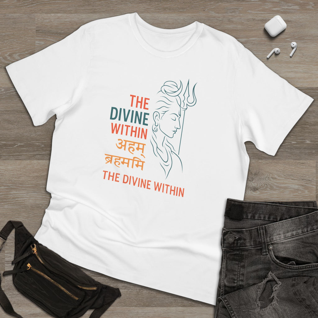 Spiritual Unisex T-shirt, Meditative Tee, Yoga Apparel, Divine Design Shirt, Gift for Mindfulness, Festival Wear