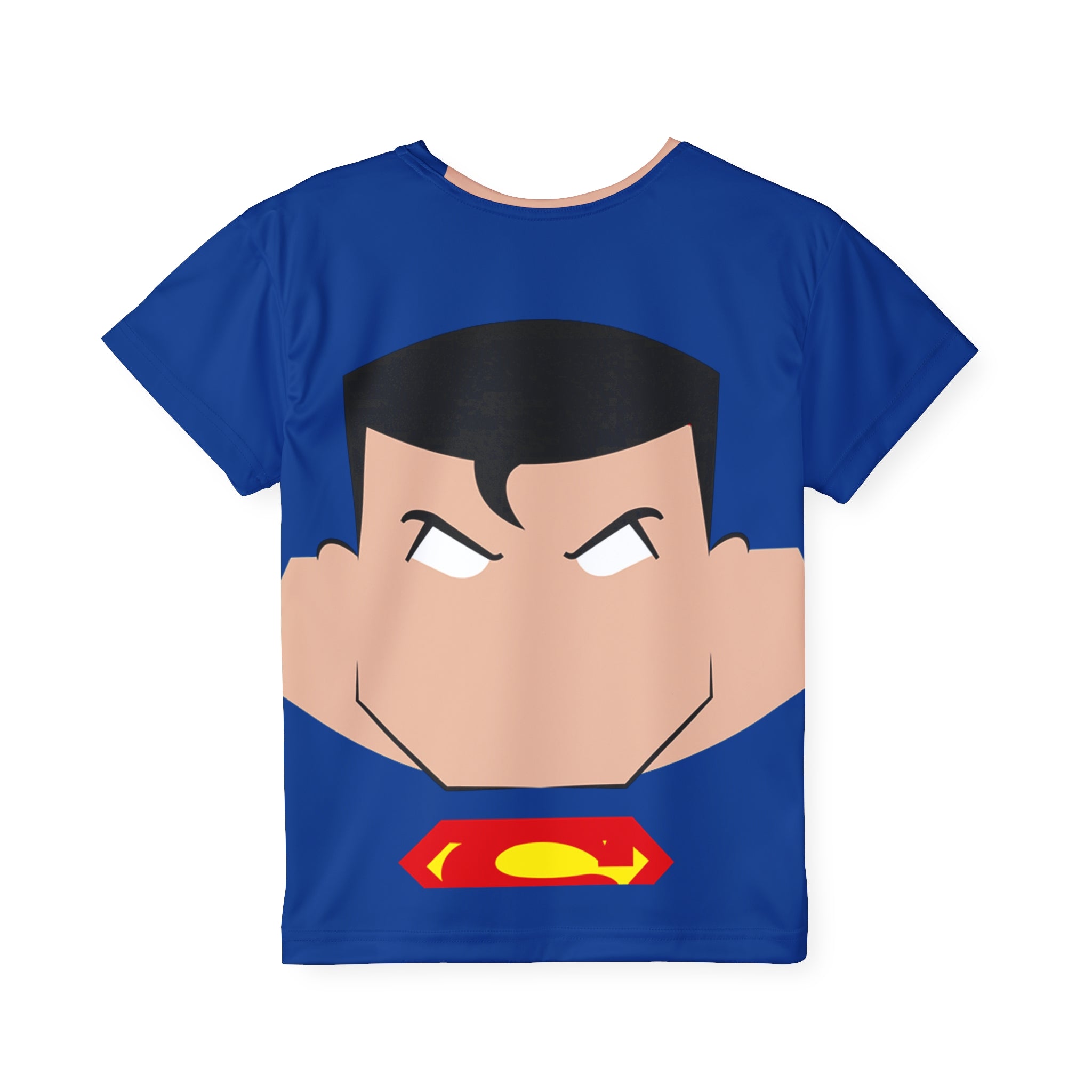 Kids Jersey — Superhero Face Graphic All-Over Print