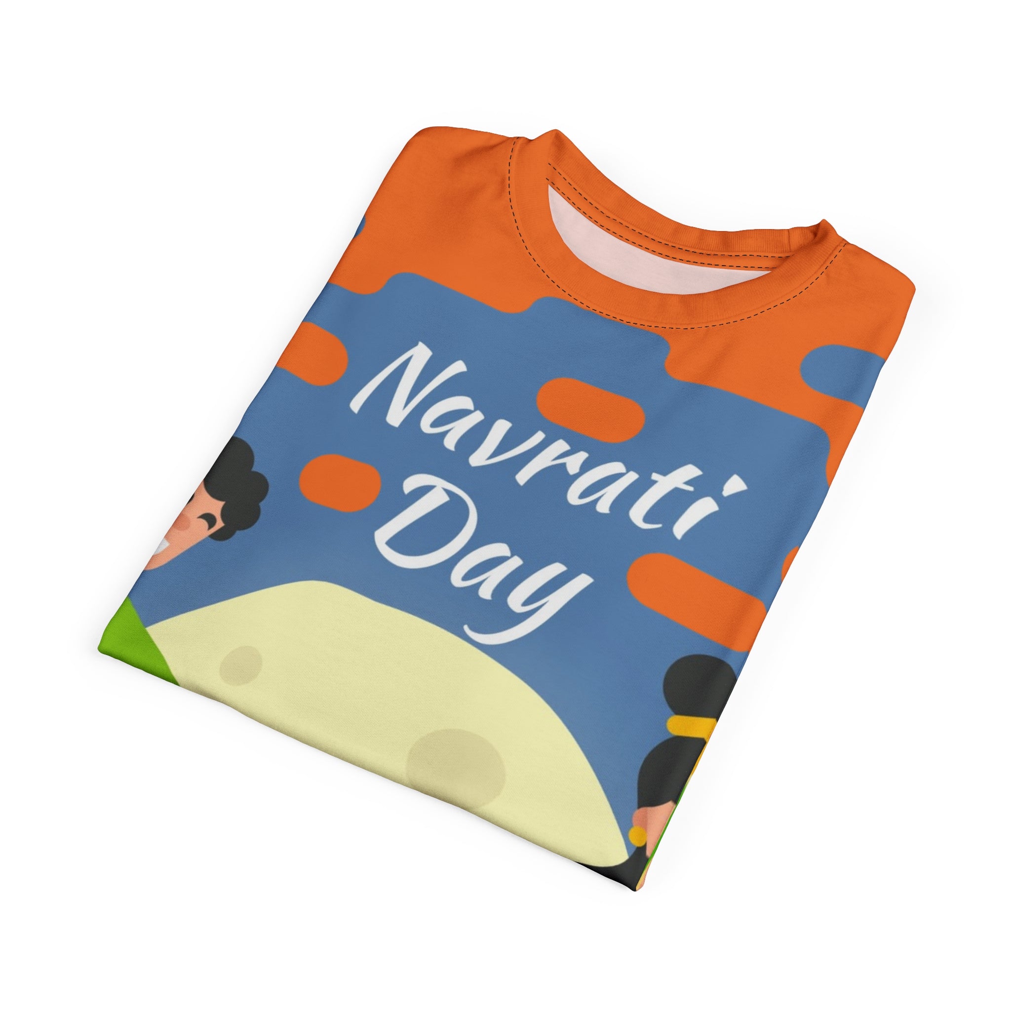 Navratri Day Tee — Colorful Dandiya Dance Festival Shirt