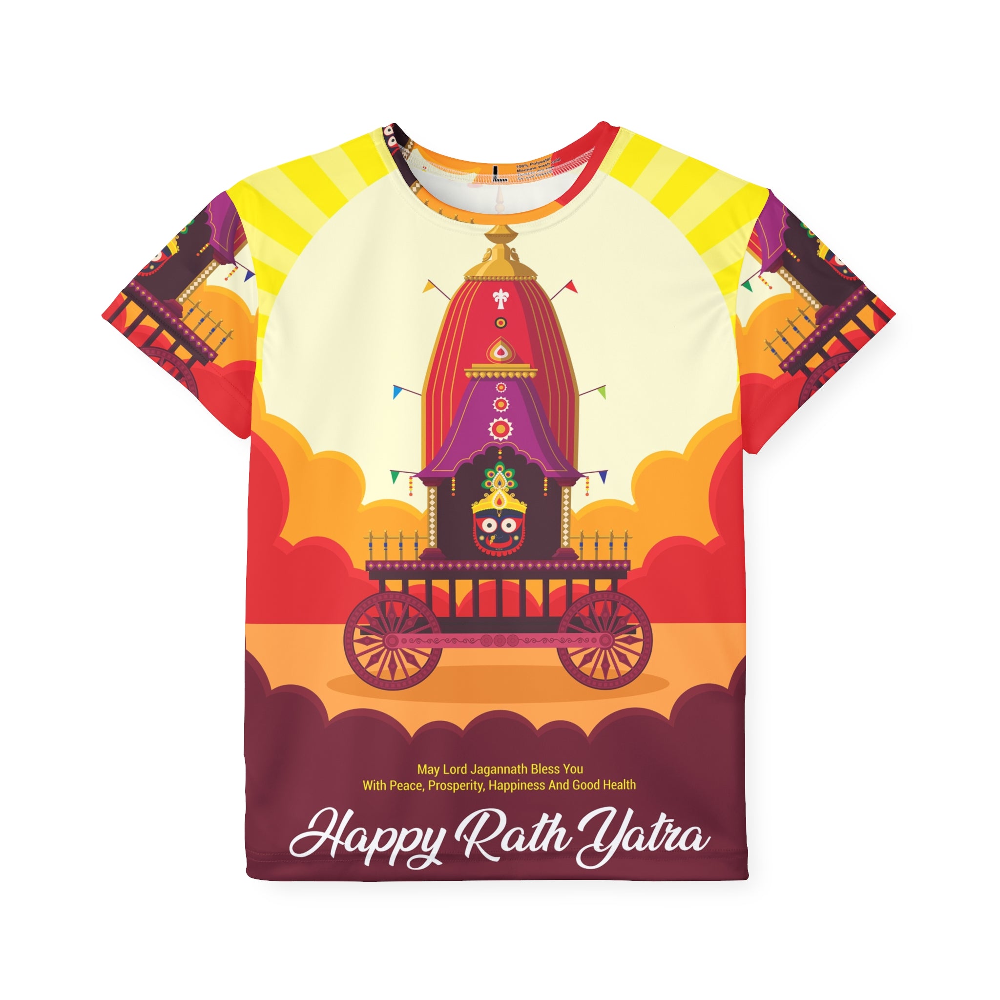 Kids Jersey — Happy Rath Yatra Festival All-Over Print