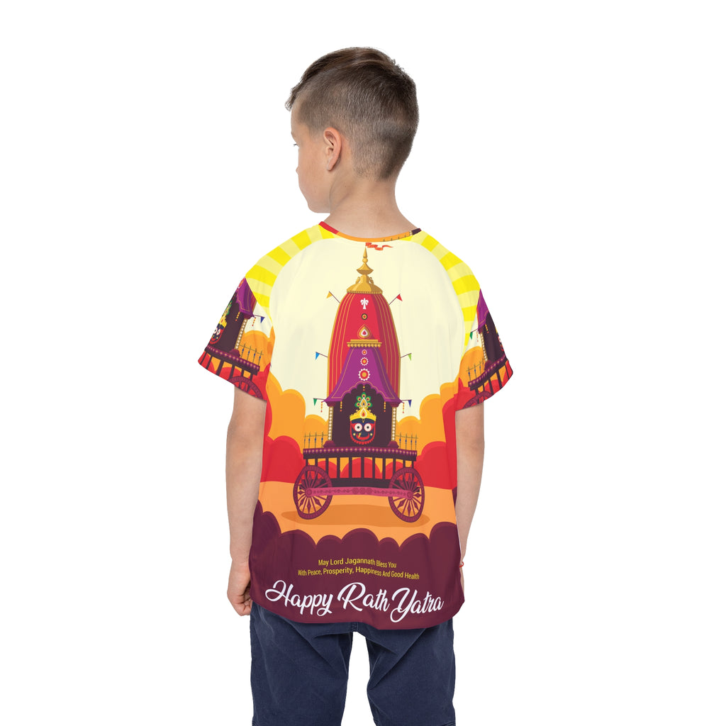 Kids Jersey — Happy Rath Yatra Festival All-Over Print