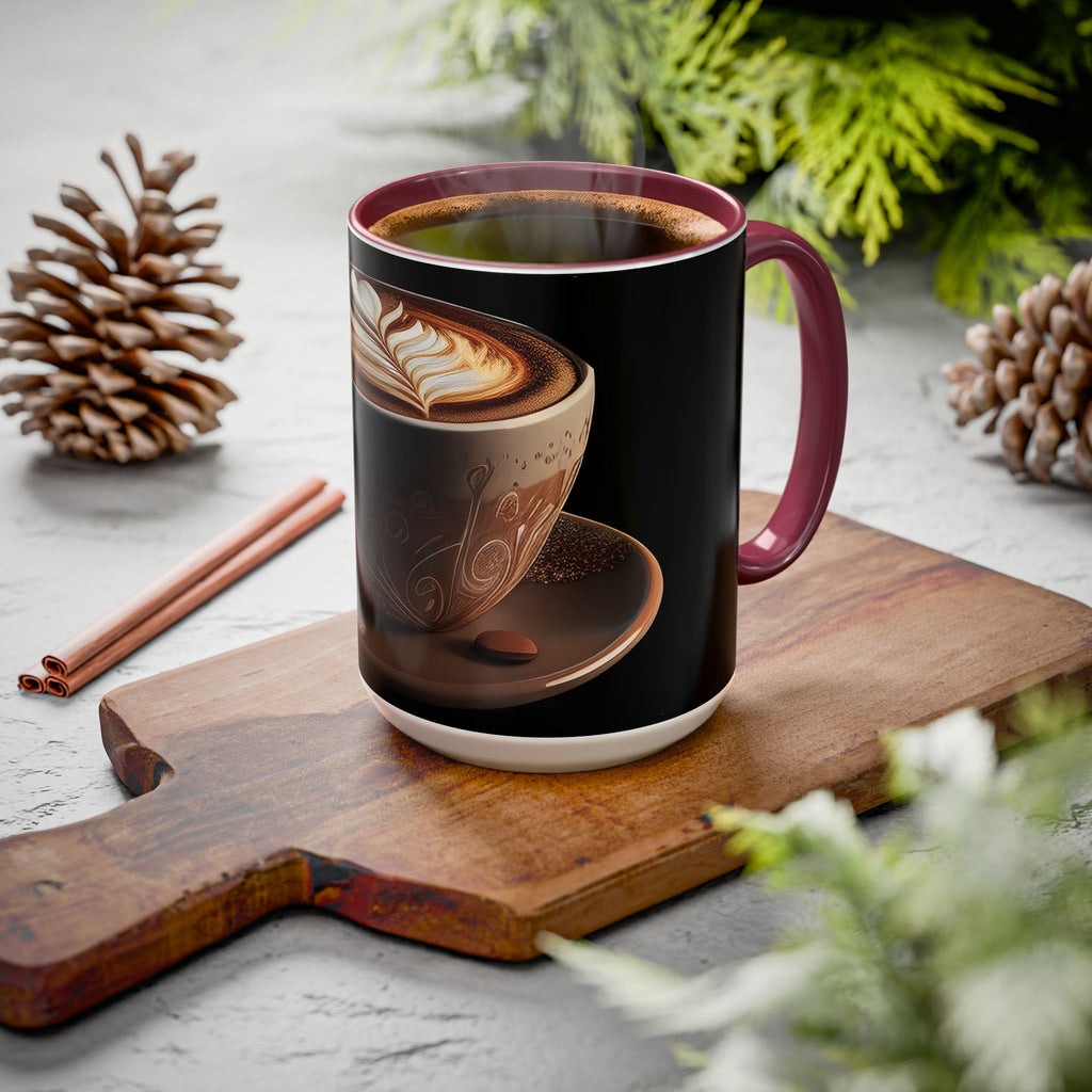 Coffee Latte Art Mug – Ceramic 11oz/15oz