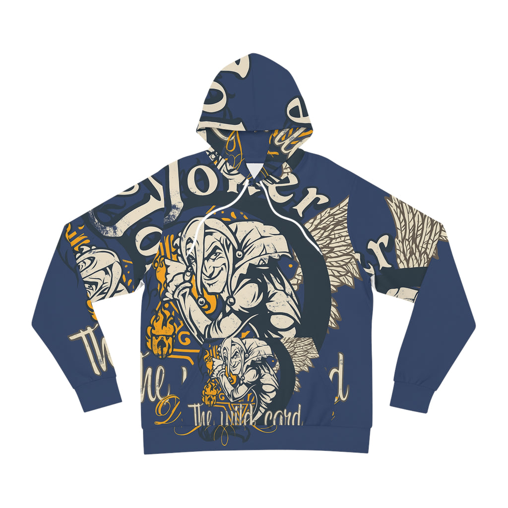 Joker Wildcard Graphic Hoodie — 'The Wild Card, Don't Trick' All-Over Print