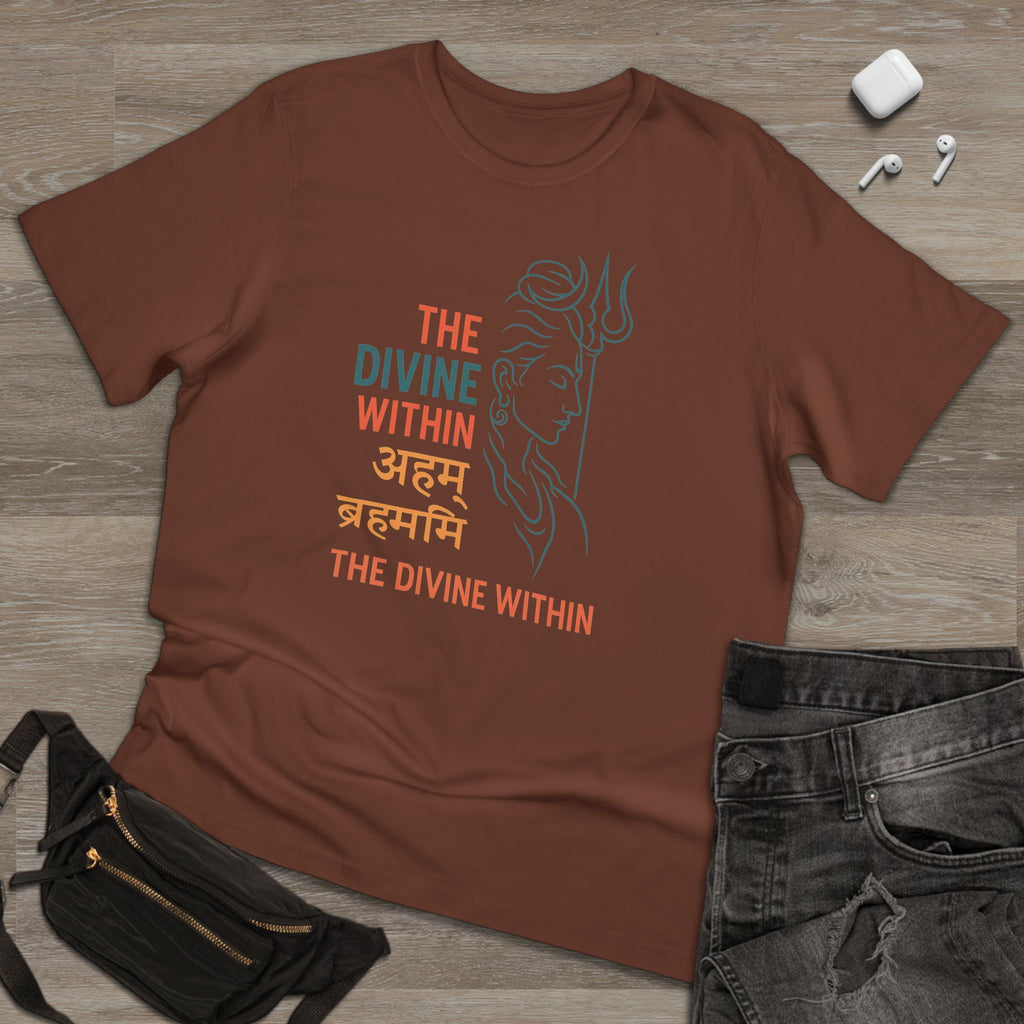 Spiritual Unisex T-shirt, Meditative Tee, Yoga Apparel, Divine Design Shirt, Gift for Mindfulness, Festival Wear