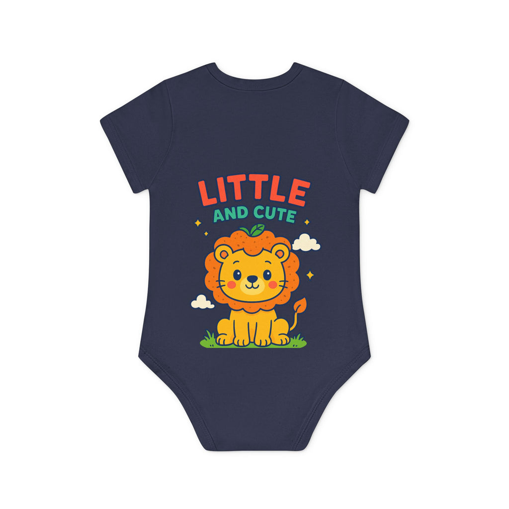 Cute Baby Lion Bodysuit, Adorable Infant Outfit, Organic Cotton Onesie, Perfect Baby Gift, Toddler Apparel, Baby Shower Essentials