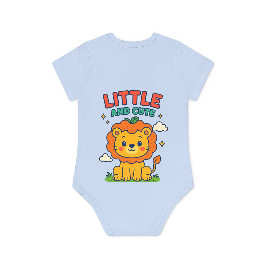 Cute Baby Lion Bodysuit, Adorable Infant Outfit, Organic Cotton Onesie, Perfect Baby Gift, Toddler Apparel, Baby Shower Essentials