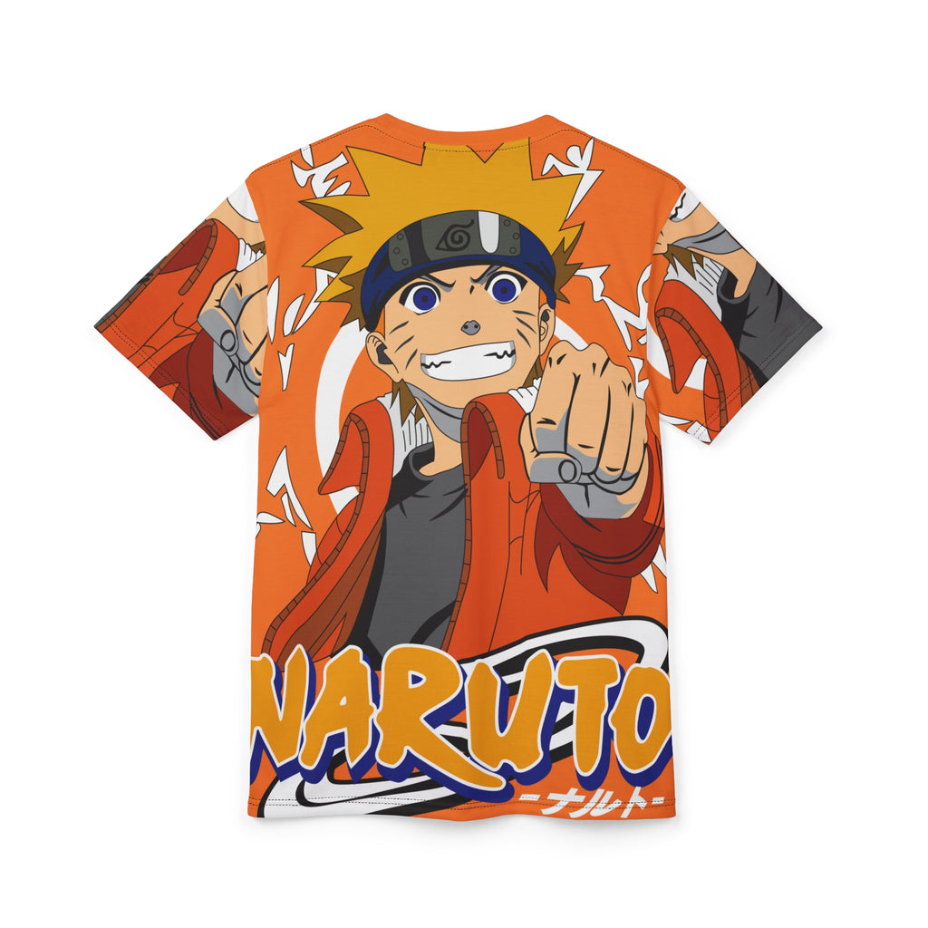 Naruto Unisex Cut & Sew Tee - Manga Inspired Graphic Shirt
