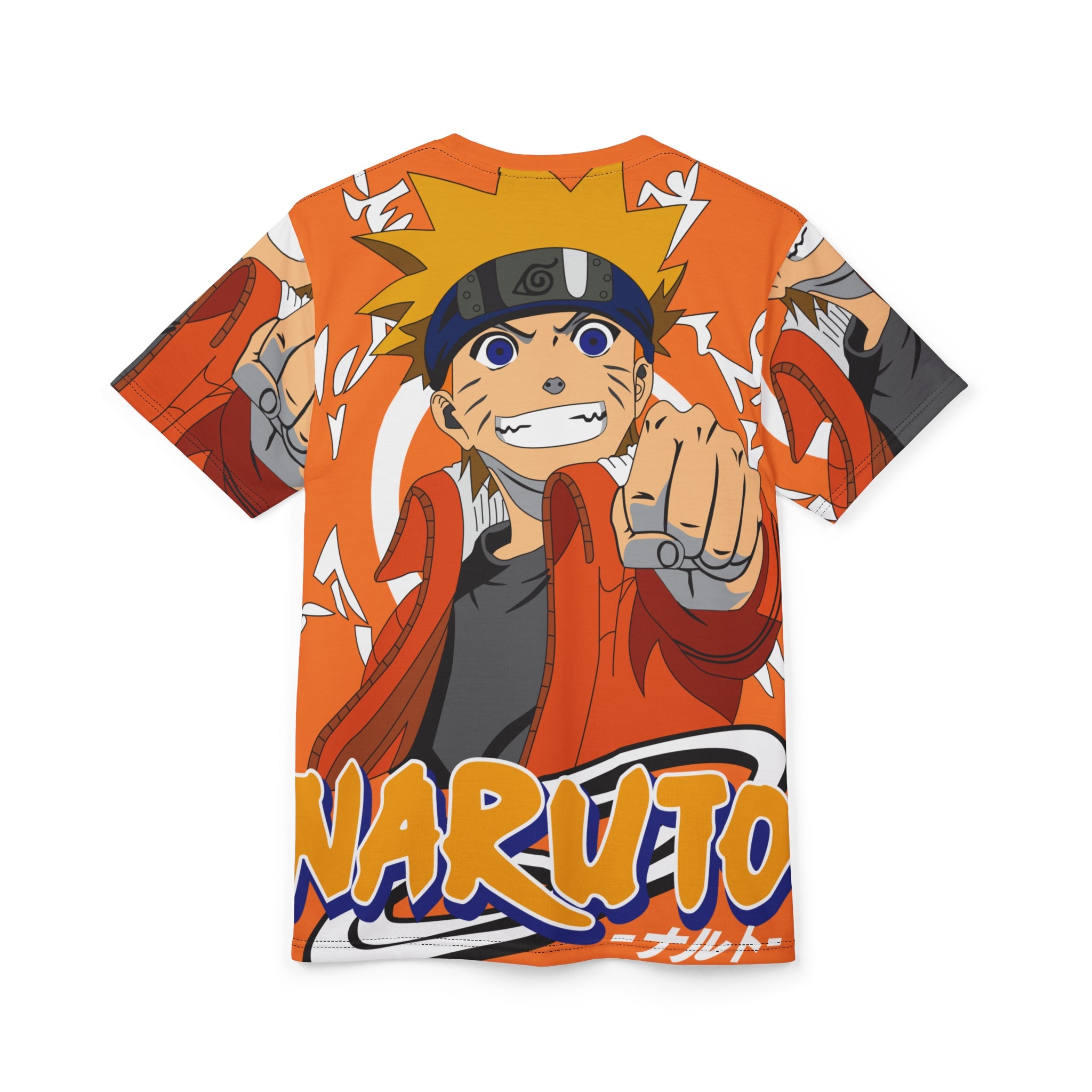 Naruto Unisex Cut & Sew Tee - Manga Inspired Graphic Shirt