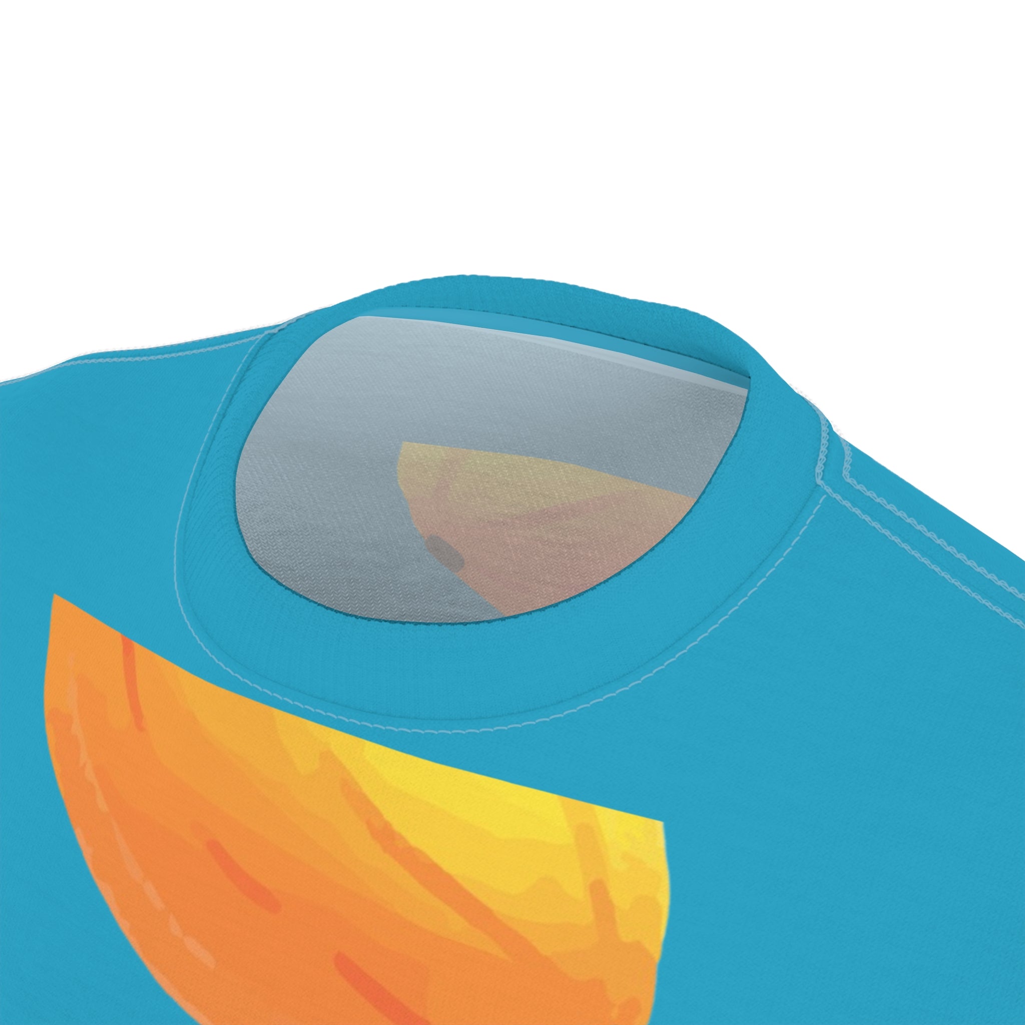 Hello Summer Tee — Tropical Fruit All-Over Print T-Shirt