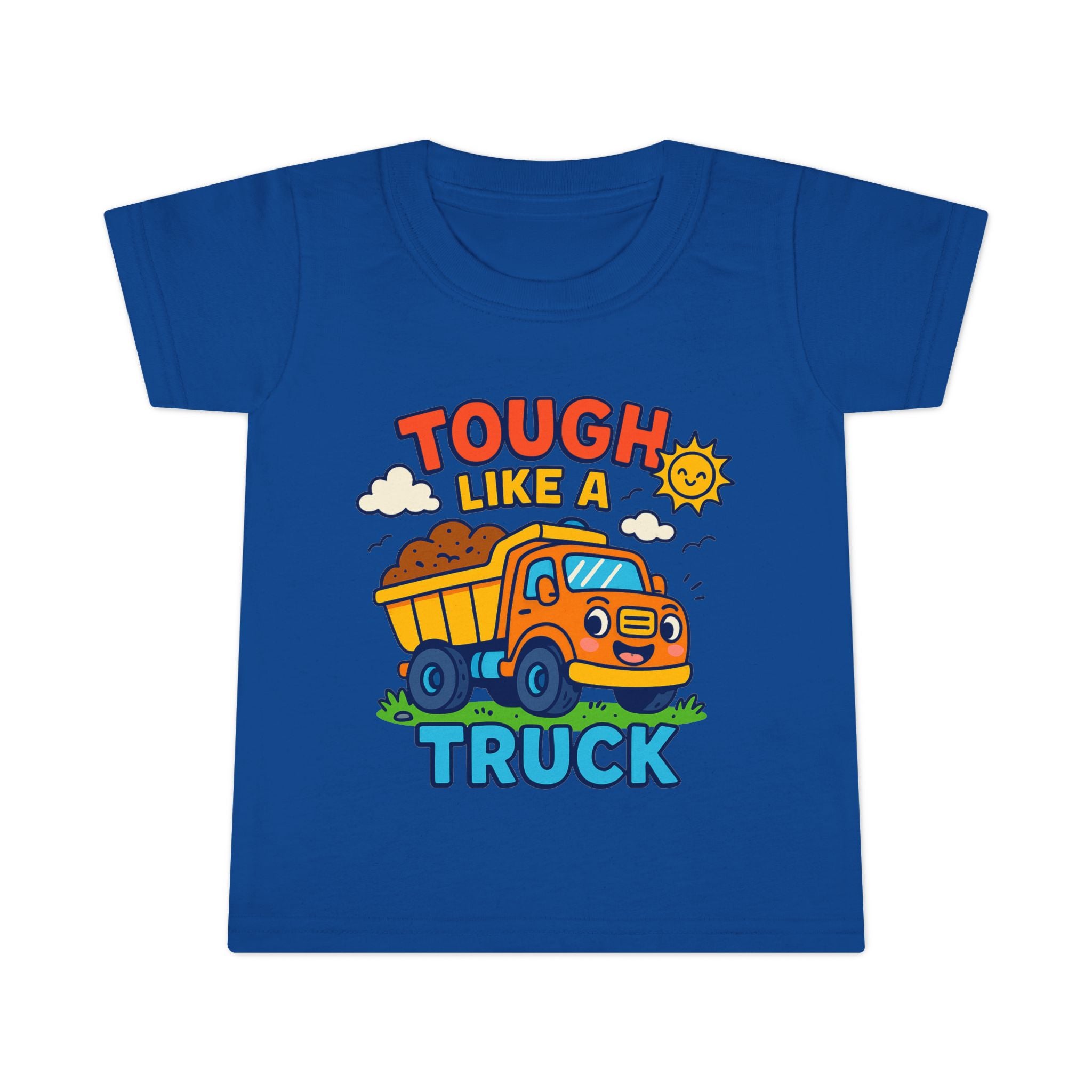 Tough Like a Truck Toddler T-Shirt | Cute Kids Tee, Truck Lover Gift, Birthday Outfit, Playtime Apparel, Toddler Casual Wear