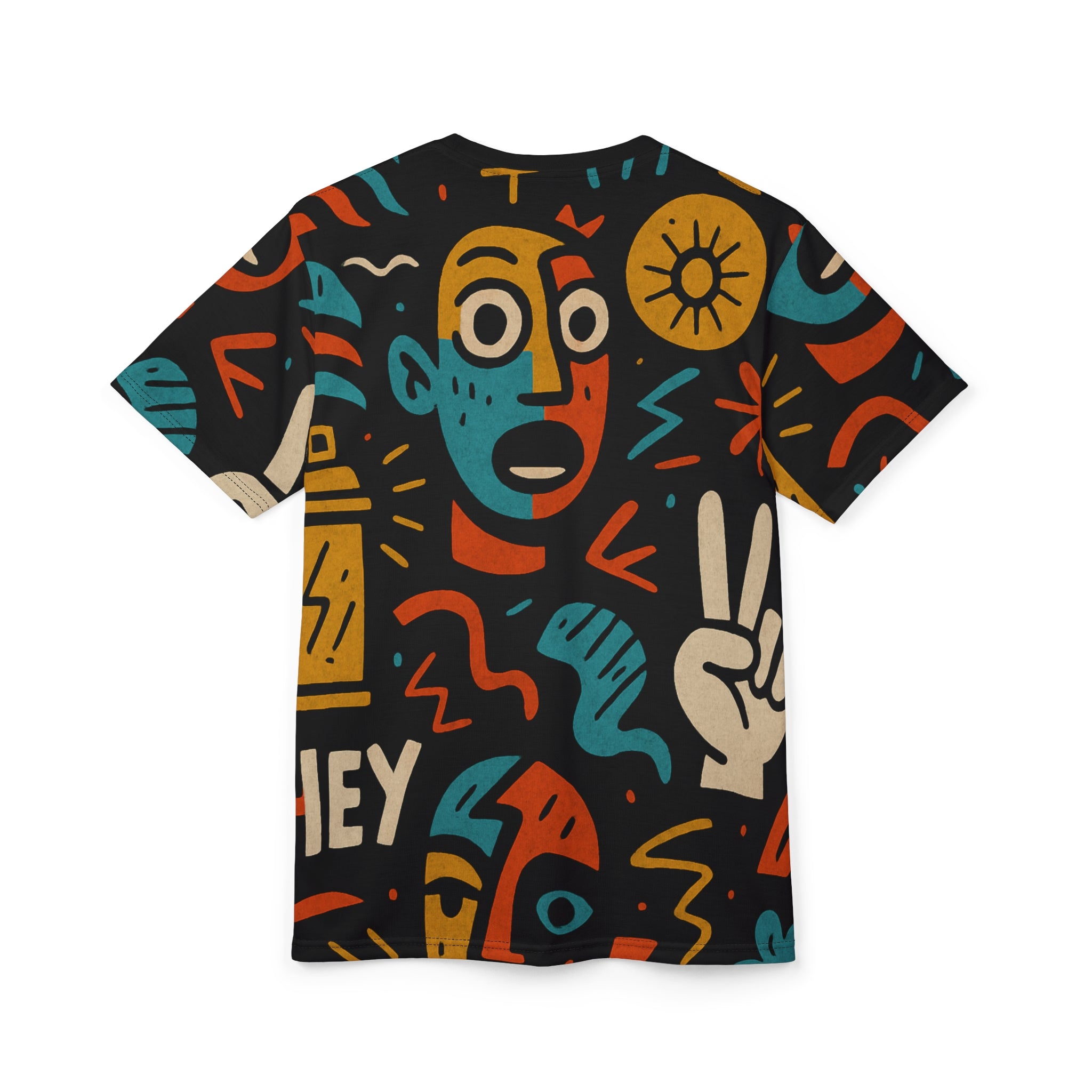 contemporary doodle shirt