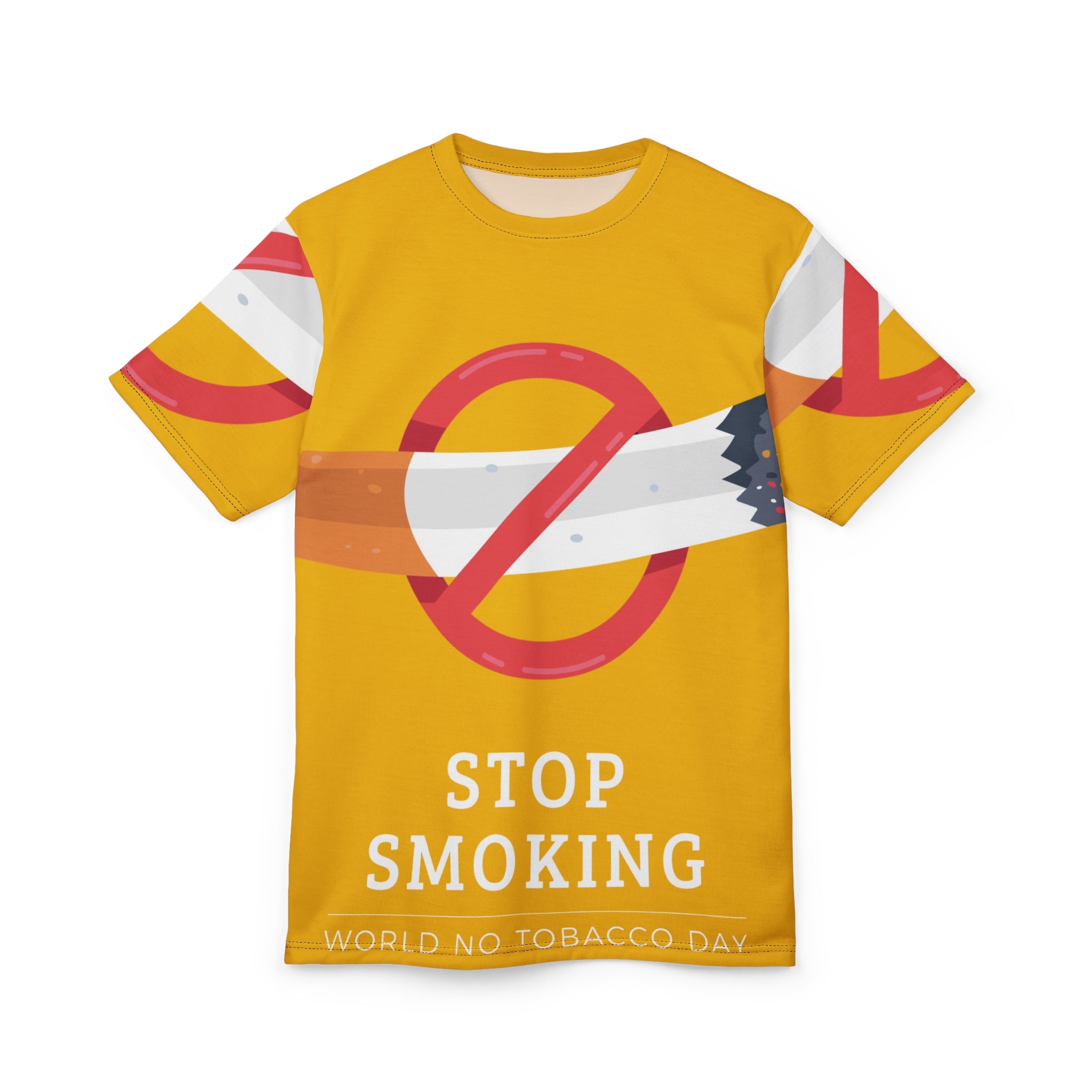Stop Smoking Tee — World No Tobacco Day Graphic Shirt