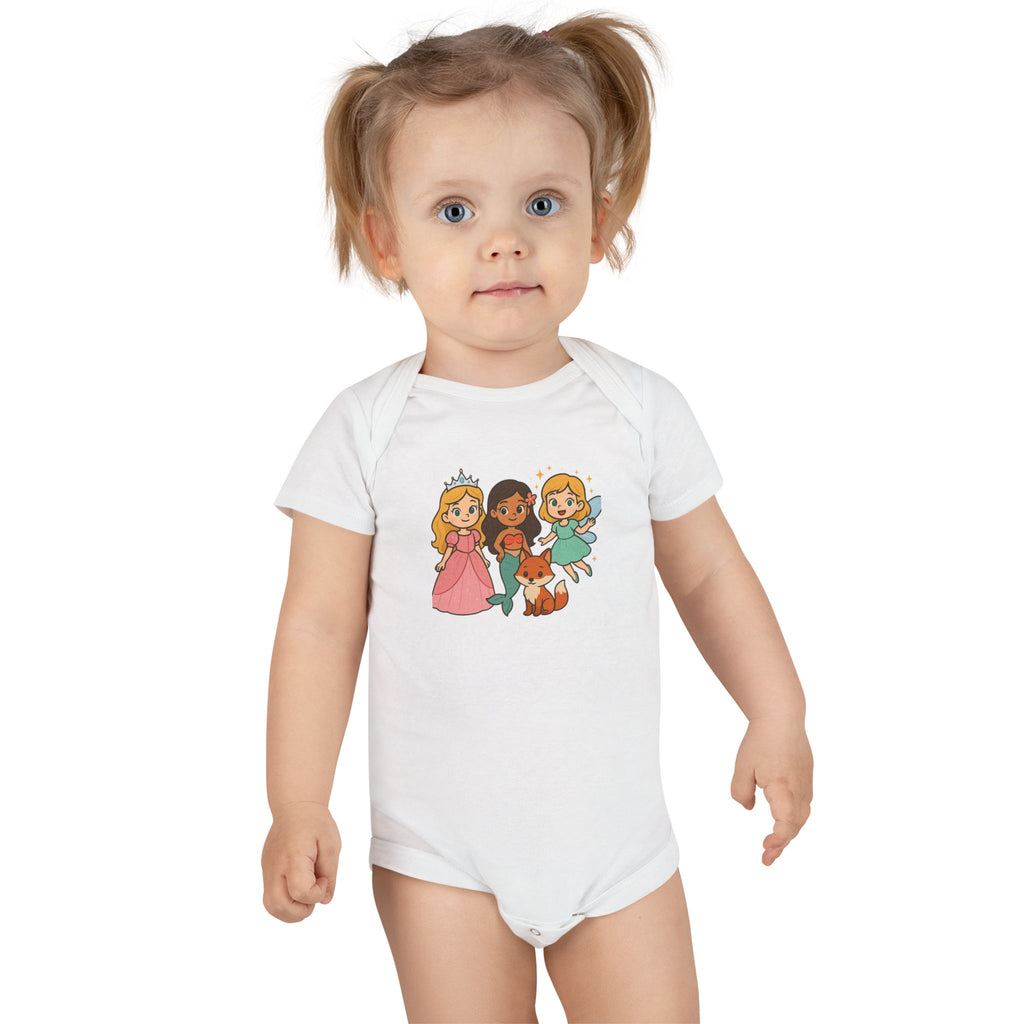 Princess & Fairy Baby Onesie® - Cute Infant Bodysuit for Celebrations, Gifts, Baby Shower, Birthdays, Comfortable Playwear