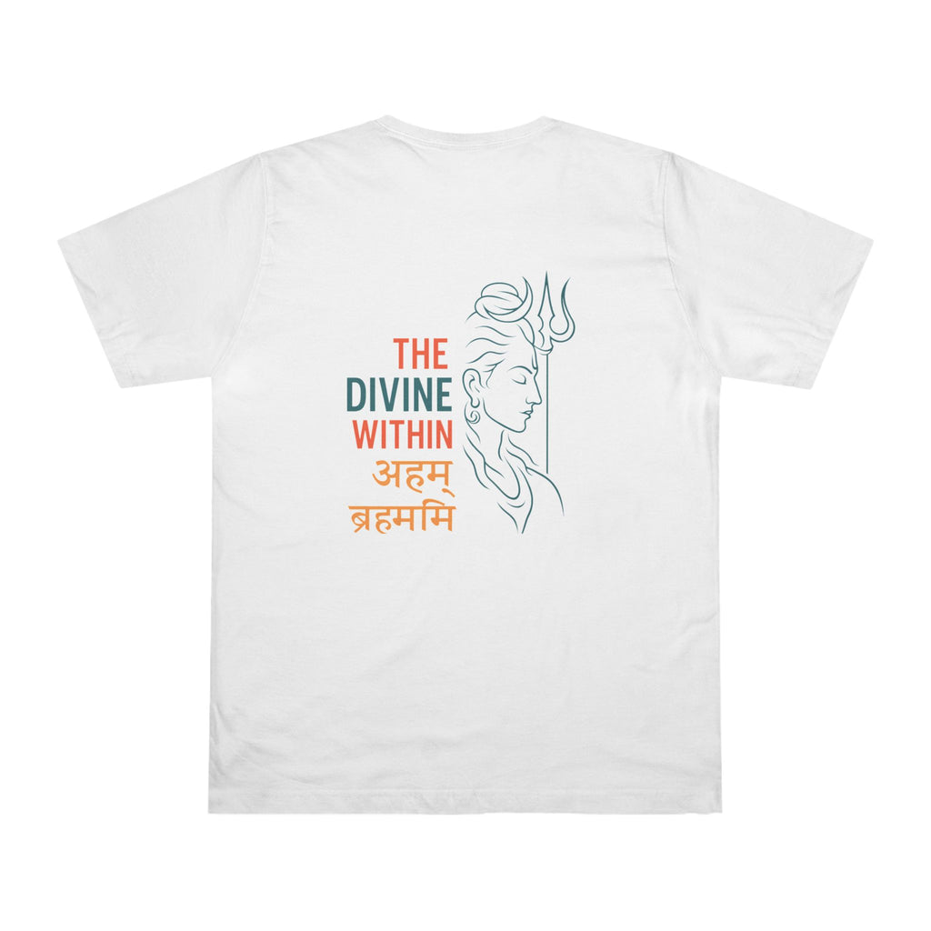 Spiritual Unisex T-shirt, Meditative Tee, Yoga Apparel, Divine Design Shirt, Gift for Mindfulness, Festival Wear