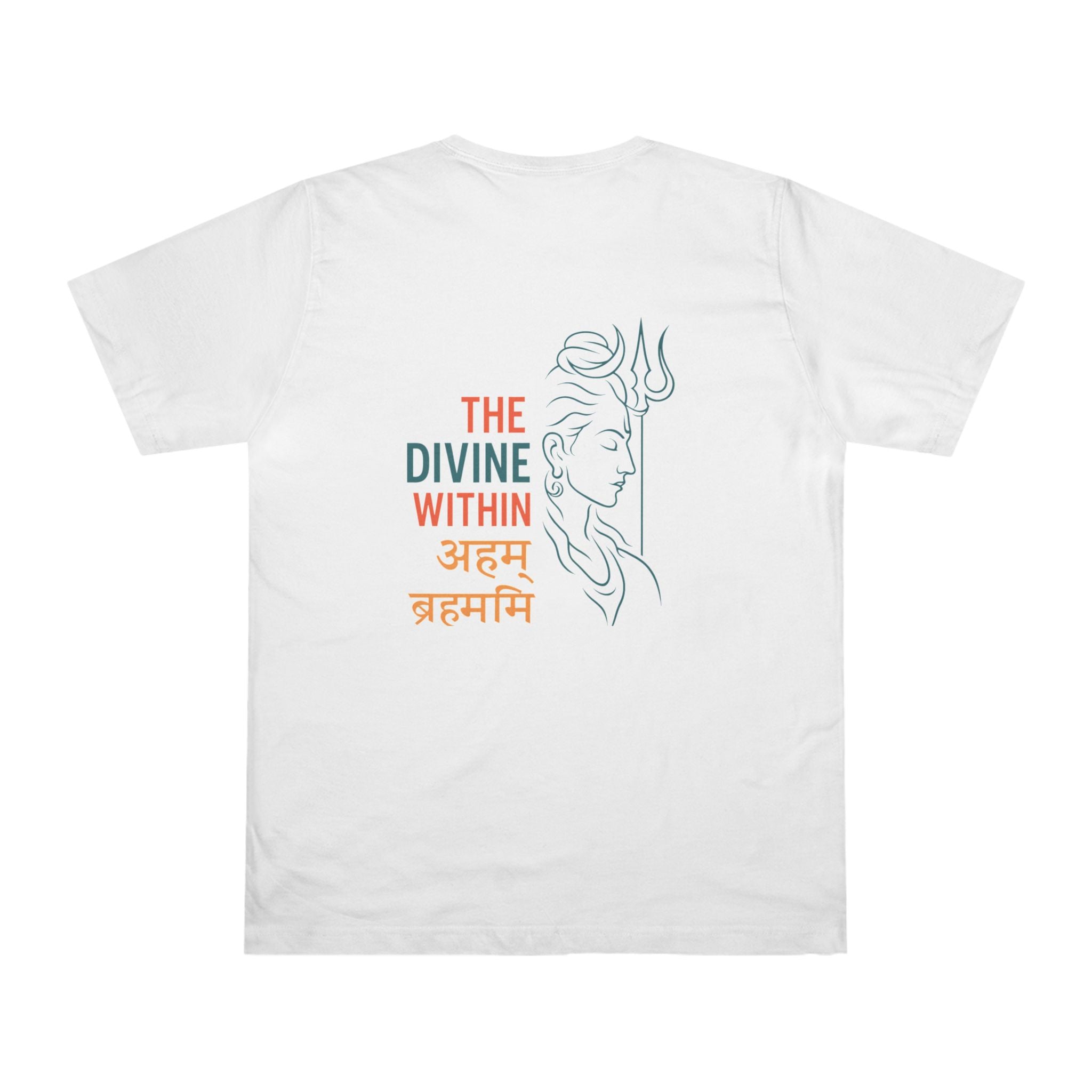 Spiritual Unisex T-shirt, Meditative Tee, Yoga Apparel, Divine Design Shirt, Gift for Mindfulness, Festival Wear