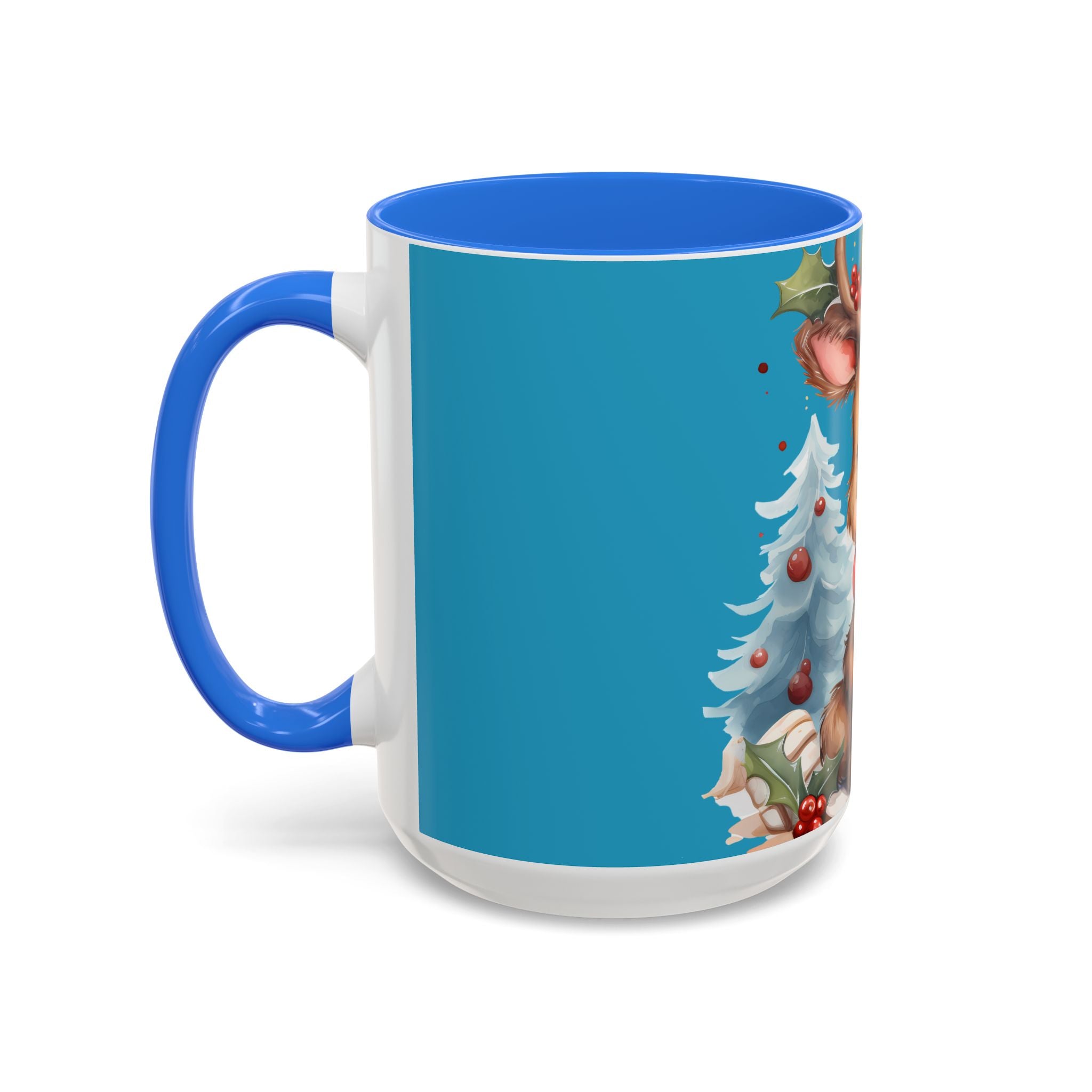 Cute Christmas Reindeer Coffee Mug (11oz & 15oz)