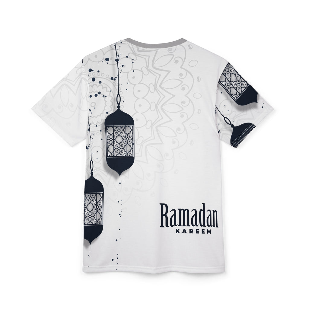 Ramadan Kareem Lantern Tee — Eid Islamic Festival All-Over Print Shirt