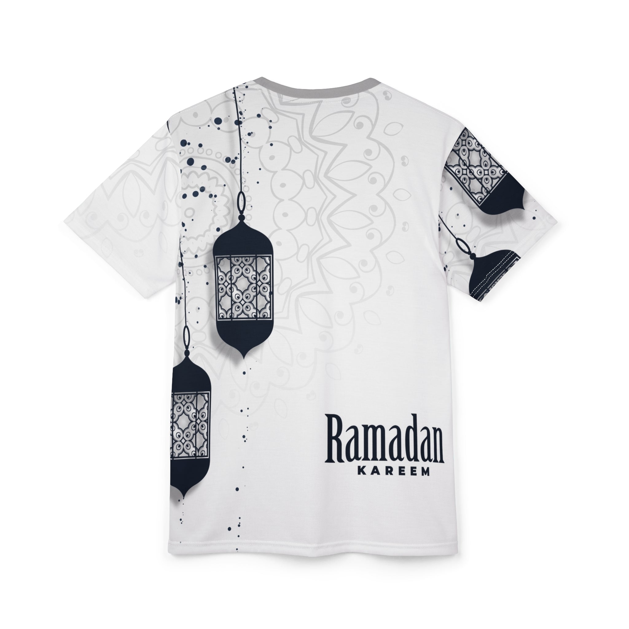 Ramadan Kareem Lantern Tee — Eid Islamic Festival All-Over Print Shirt
