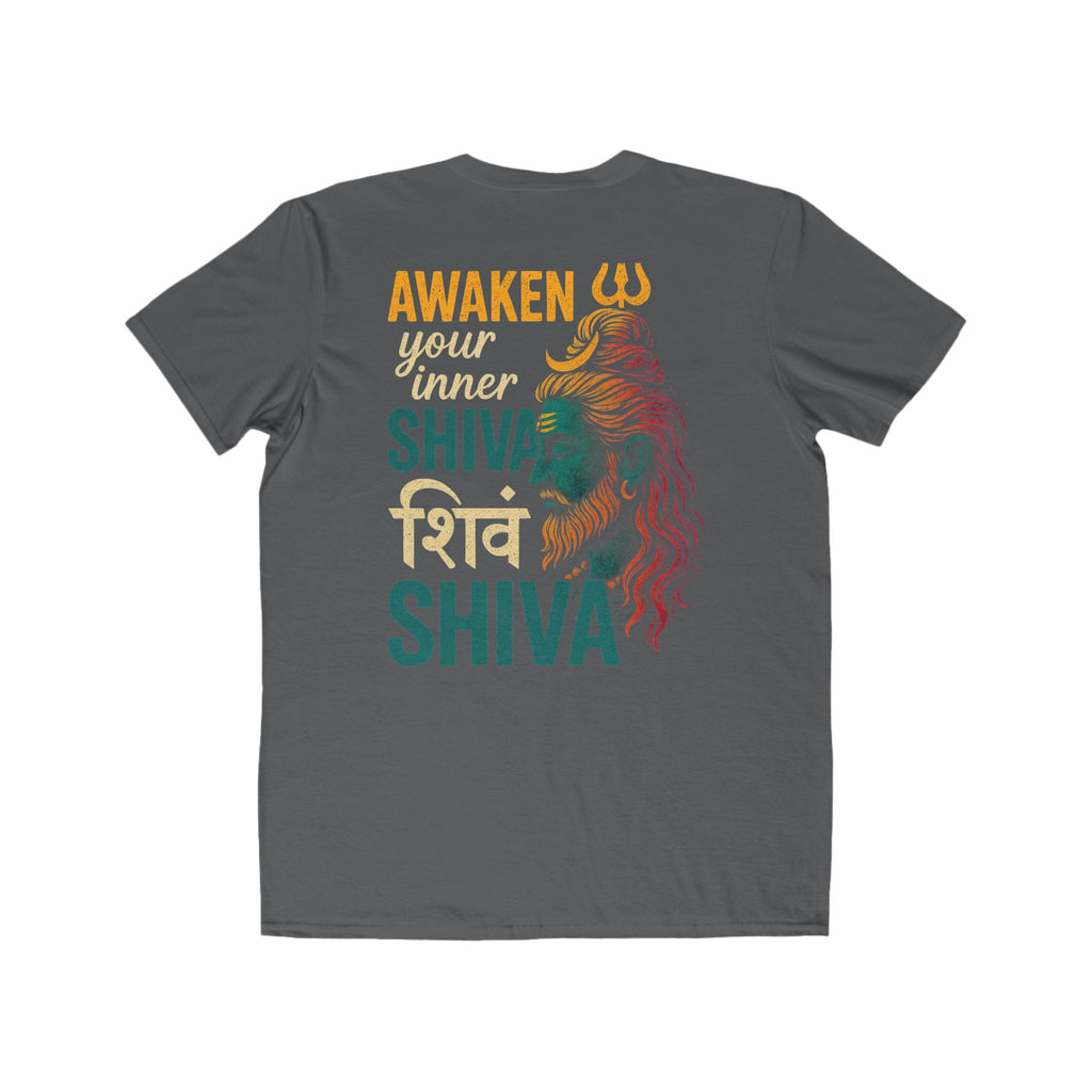 Men's Spiritual Awakening Tee, Yoga Apparel, Meditation T-Shirt, Gift for Him, Holistic Fashion, Relaxation Wear