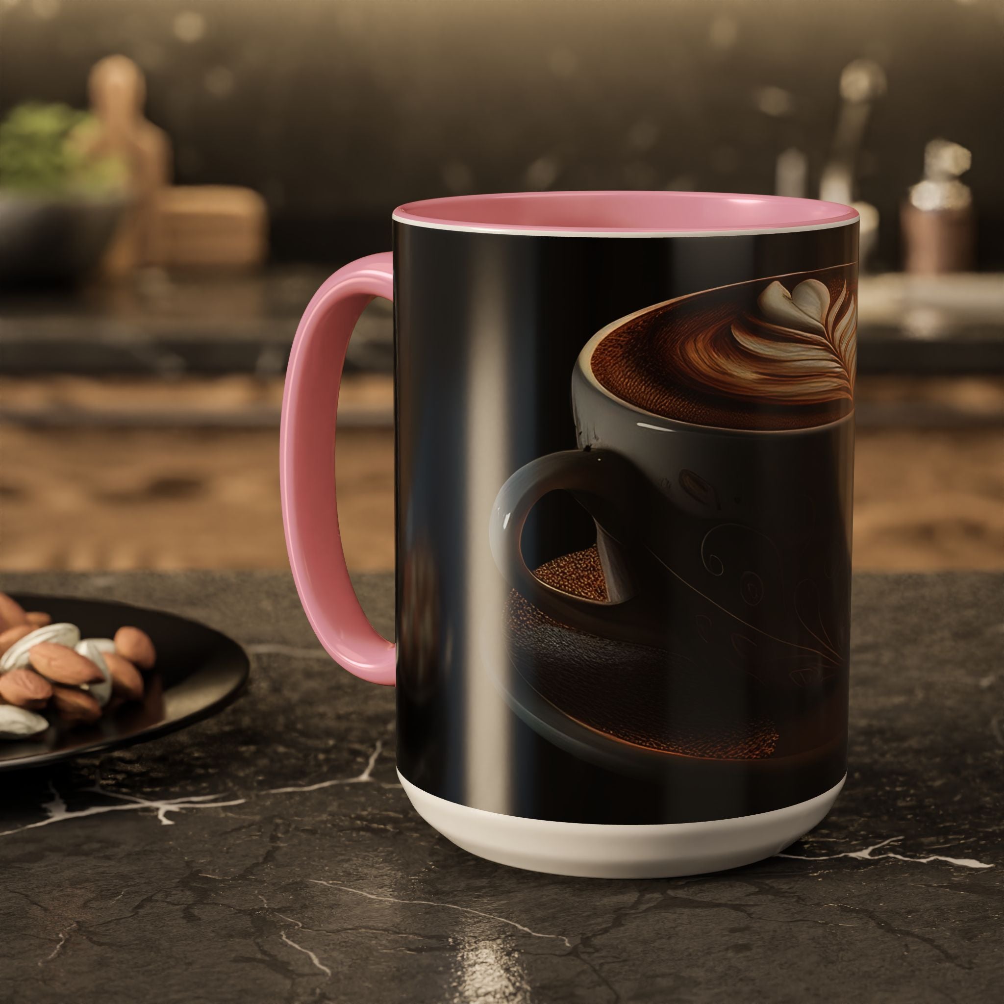 Coffee Latte Art Mug – Ceramic 11oz/15oz