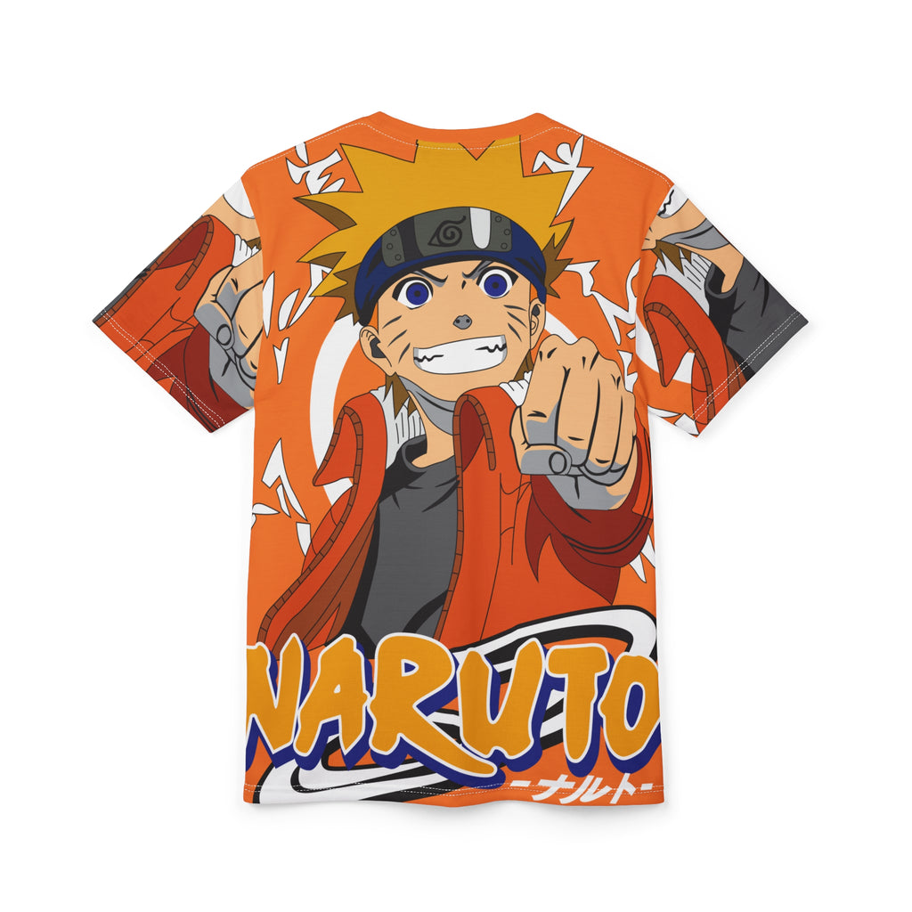 Naruto Unisex Cut & Sew Tee - Manga Inspired Graphic Shirt