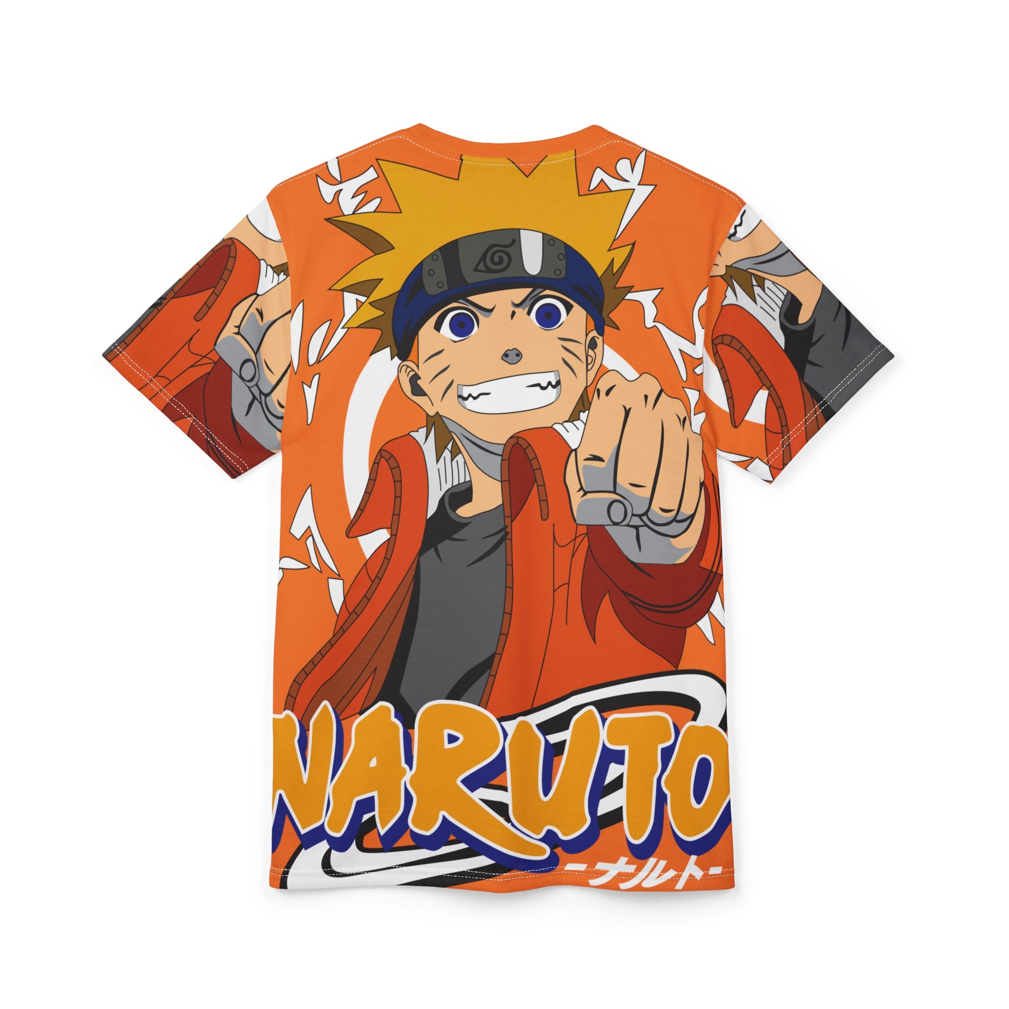 Naruto Unisex Cut & Sew Tee - Manga Inspired Graphic Shirt