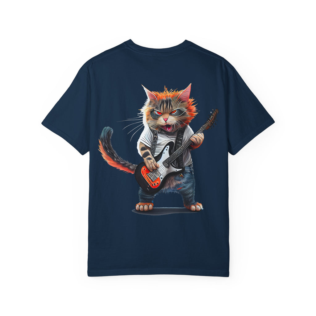 Rockin' Kitty Unisex Garment-Dyed T-Shirt