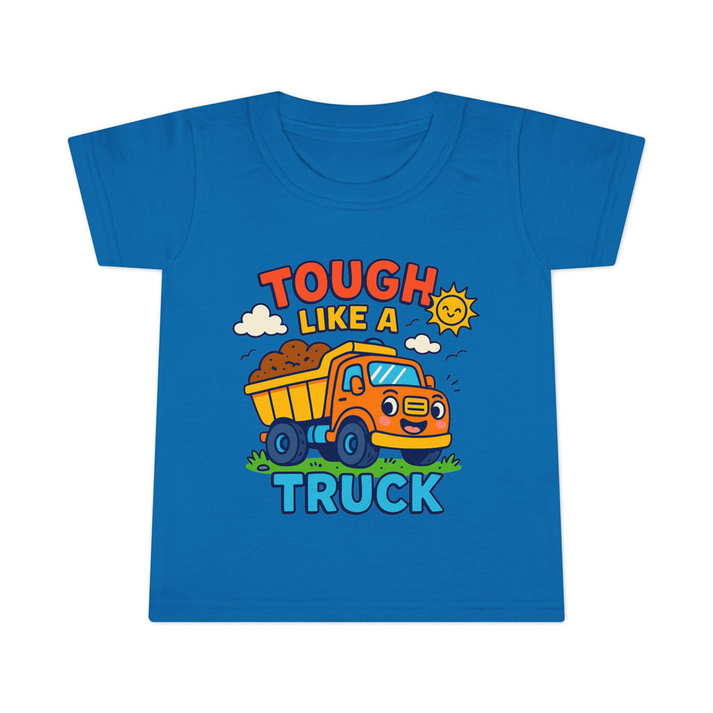 Tough Like a Truck Toddler T-Shirt | Cute Kids Tee, Truck Lover Gift, Birthday Outfit, Playtime Apparel, Toddler Casual Wear