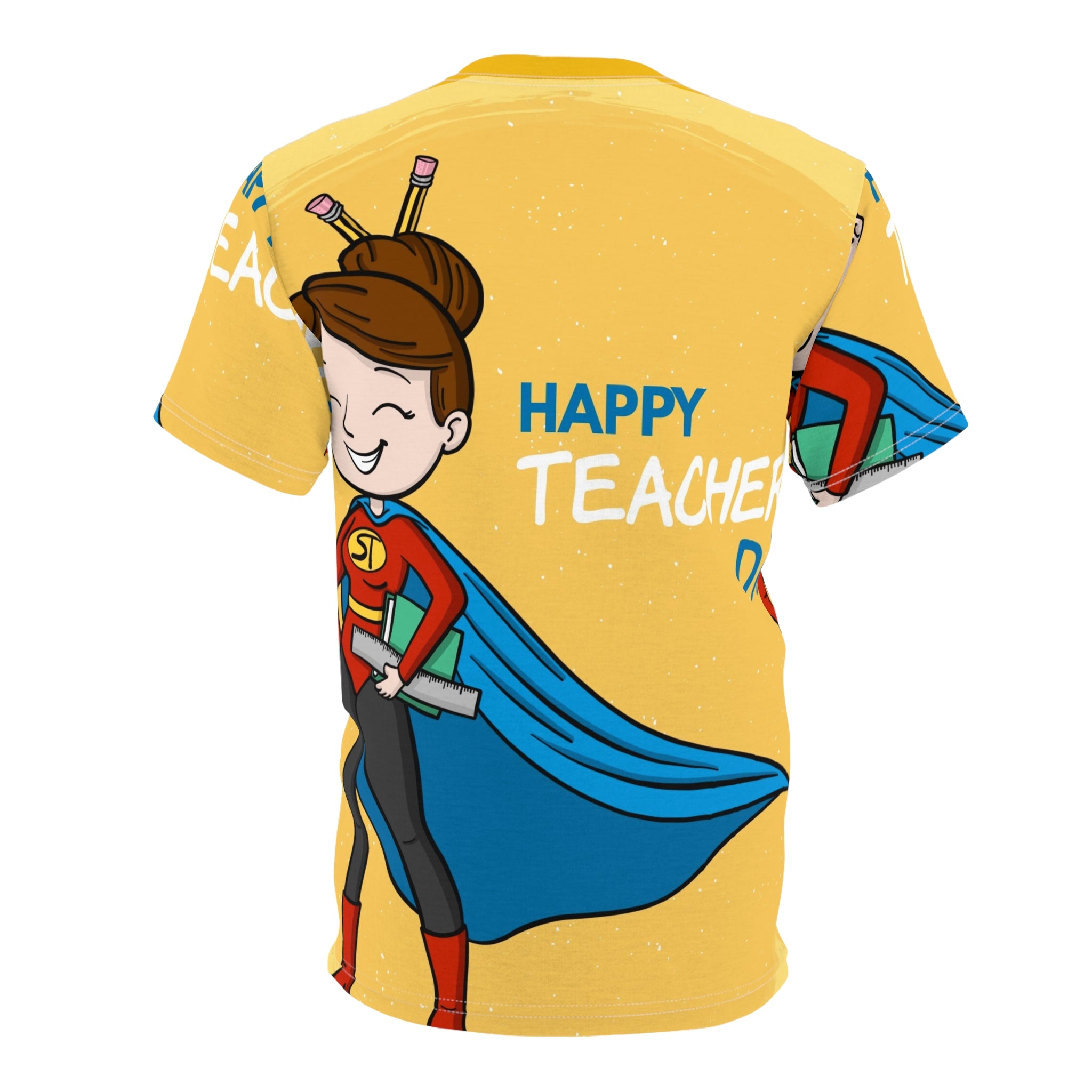 Happy Teacher Day Superhero Tee