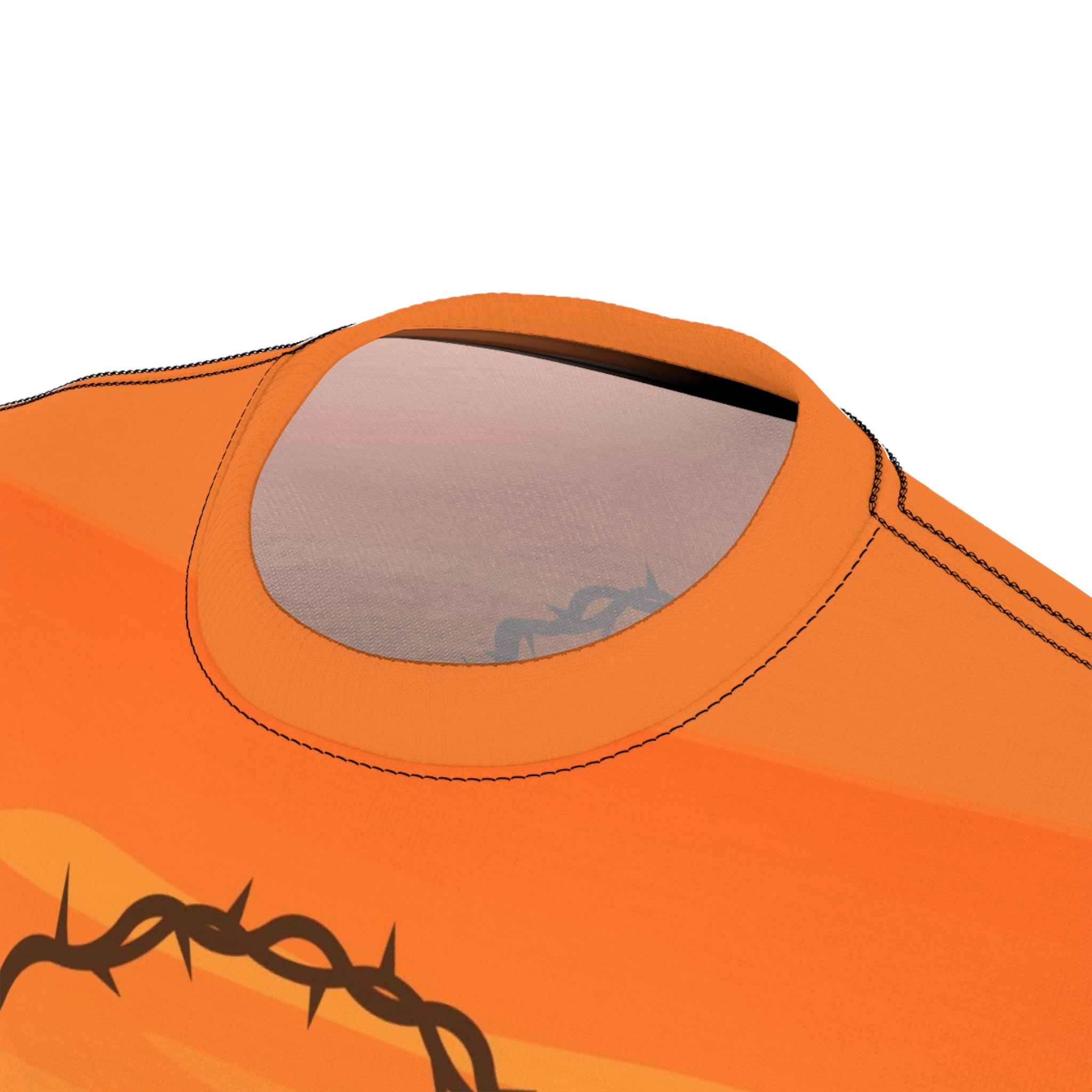 Good Friday Tee — 'His Body, Broken For You' All-Over Print Christian T-Shirt