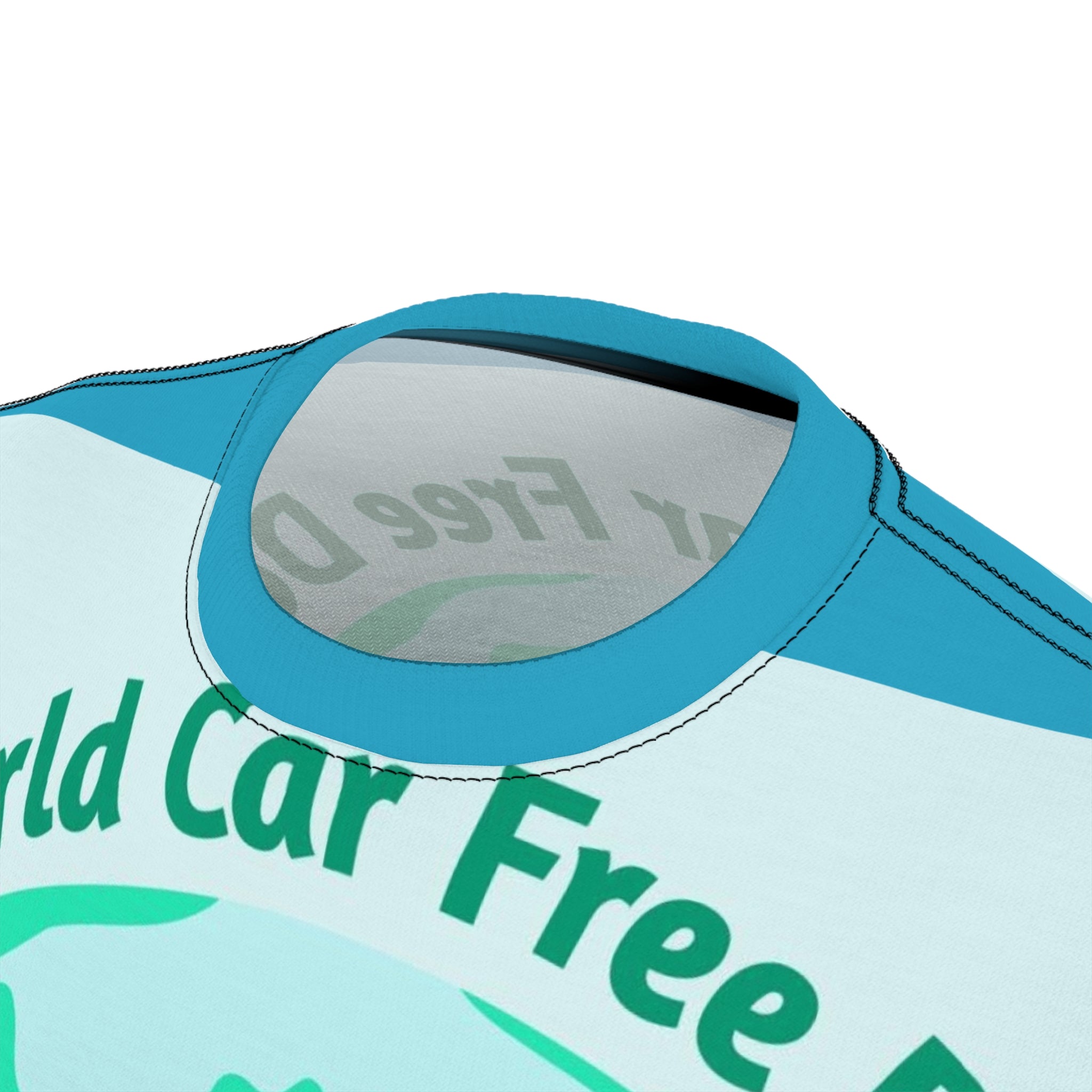 World Car Free Day Bike Tee — Eco-Friendly Cycling Graphic Shirt