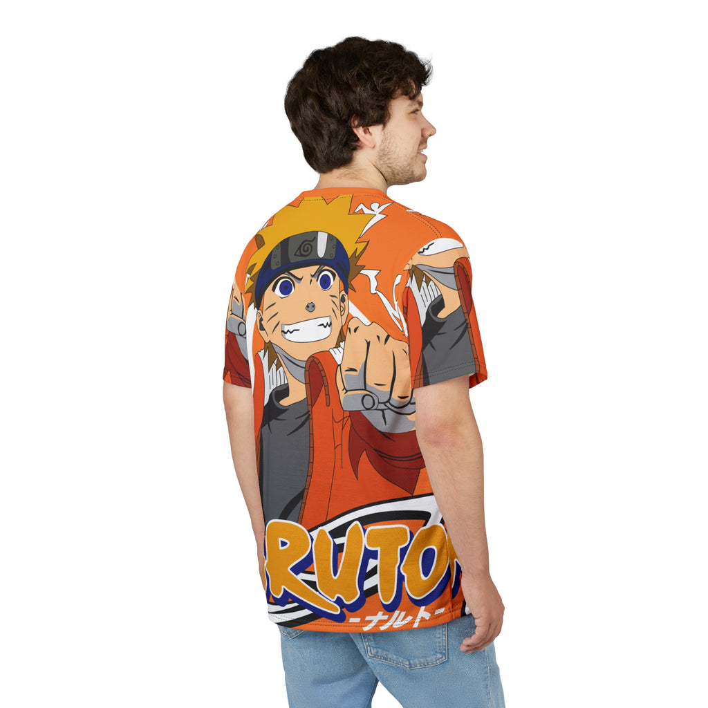 Naruto Unisex Cut & Sew Tee - Manga Inspired Graphic Shirt
