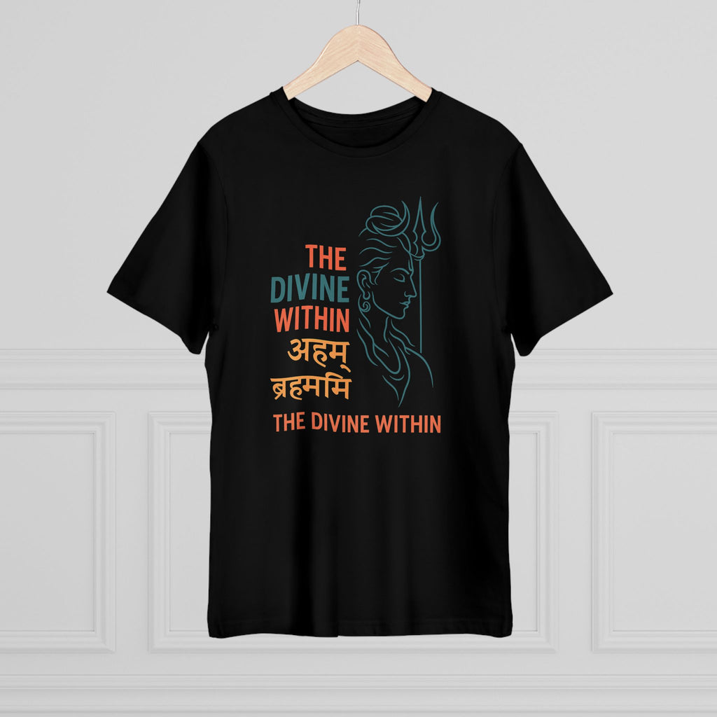 Spiritual Unisex T-shirt, Meditative Tee, Yoga Apparel, Divine Design Shirt, Gift for Mindfulness, Festival Wear