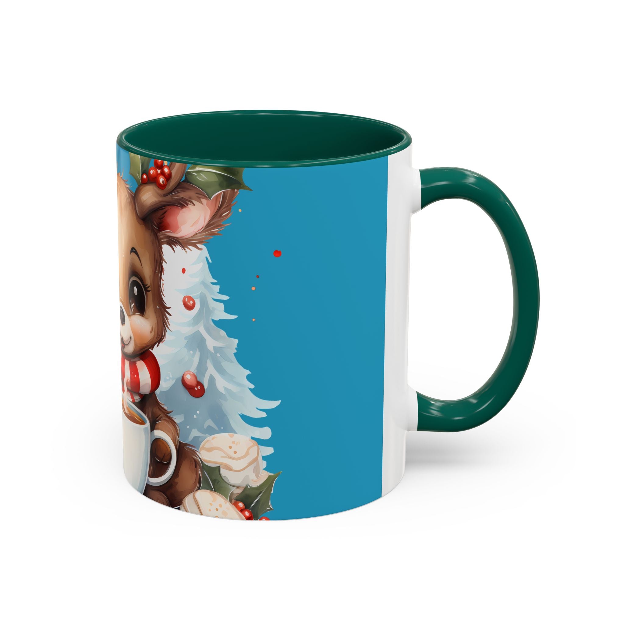 Cute Christmas Reindeer Coffee Mug (11oz & 15oz)