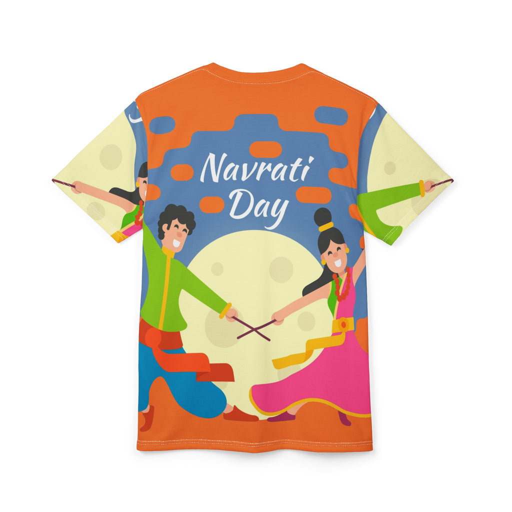 Navratri Day Tee — Colorful Dandiya Dance Festival Shirt