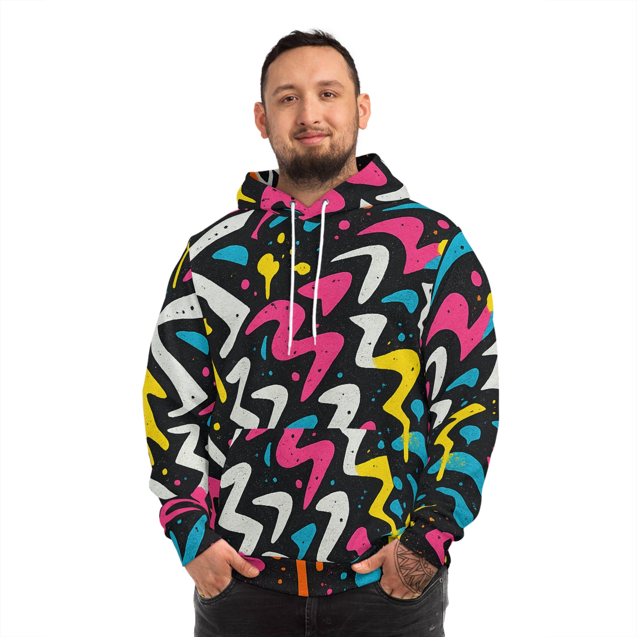 Neon street art fashion