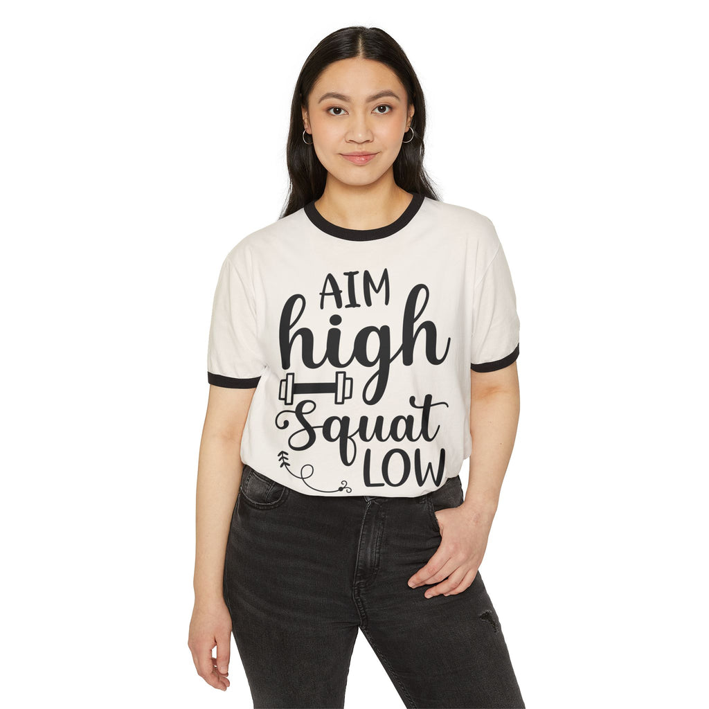 Fitness Motivational Unisex Ringer T-Shirt