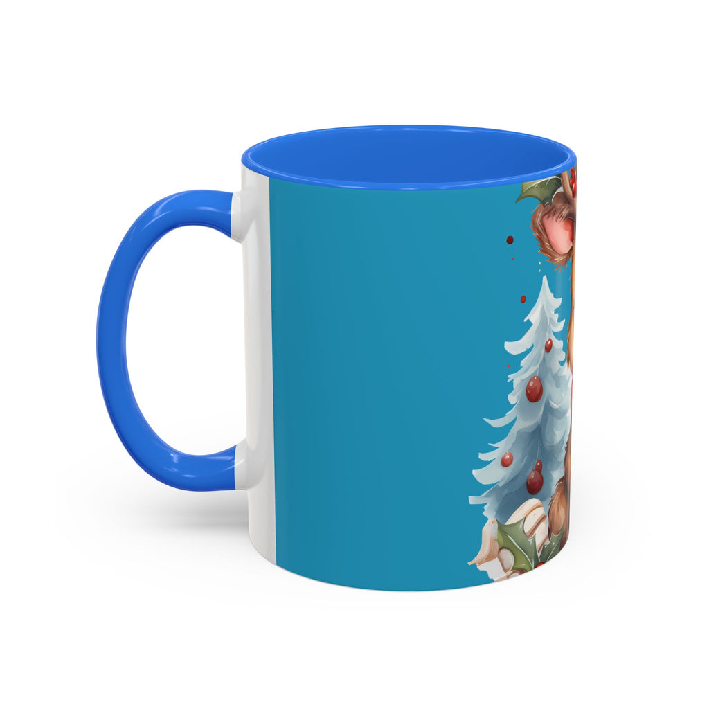 Cute Christmas Reindeer Coffee Mug (11oz & 15oz)