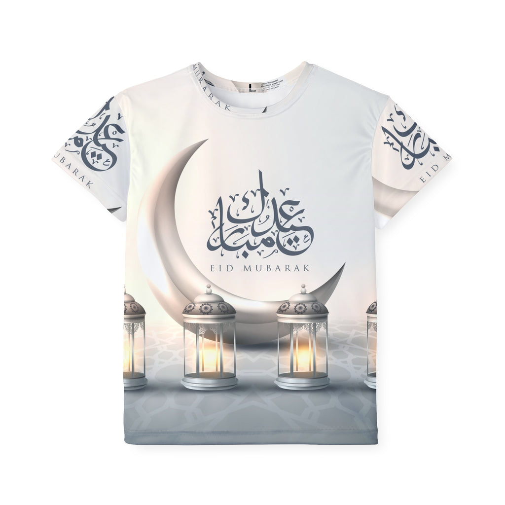 Kids Eid Mubarak Jersey - Crescent & Lantern All-Over Print