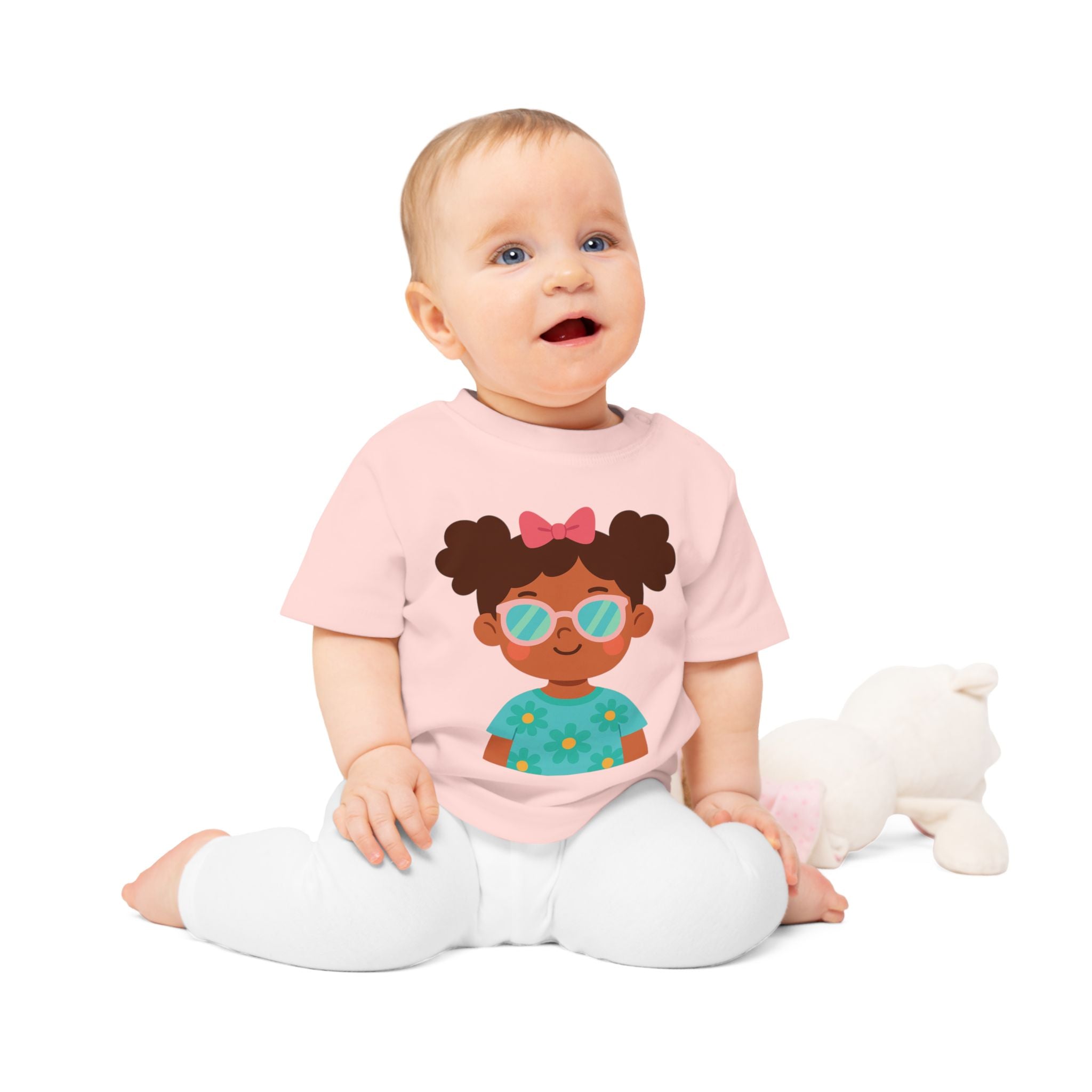 Cool Shades Baby T-Shirt, Cute Toddler Tee, Summer Style Shirt, Gift for Baby Showers, Adorable Kids’ Apparel, Fun Playtime Outfit