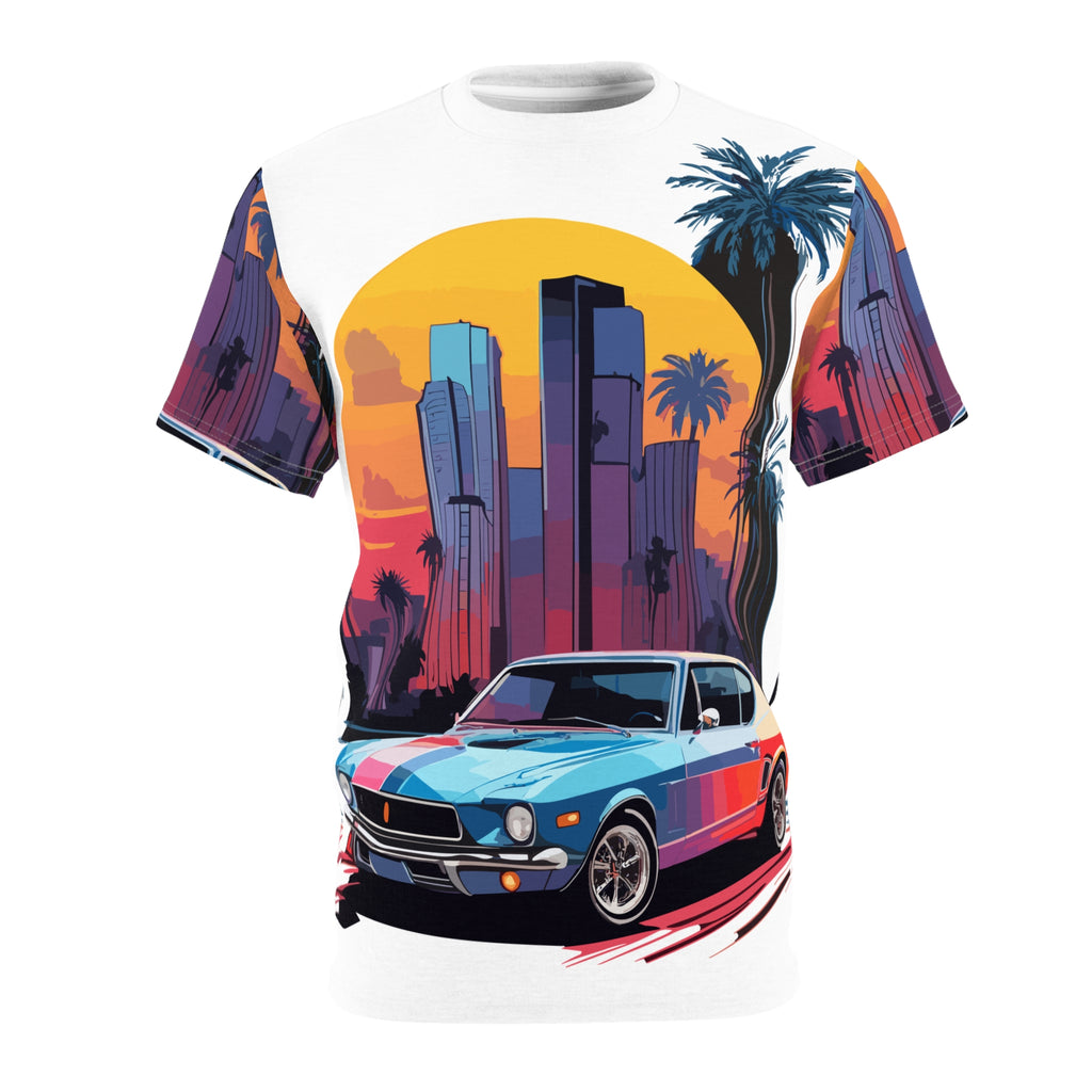 Retro Car Paradise Unisex Tee