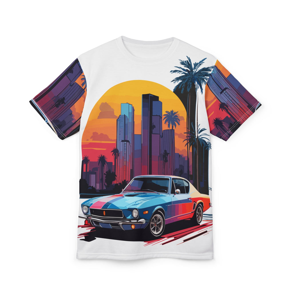 Retro Car Paradise Unisex Tee