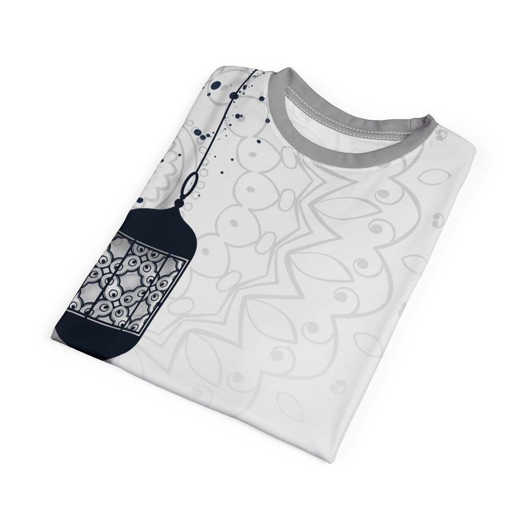 Ramadan Kareem Lantern Tee — Eid Islamic Festival All-Over Print Shirt