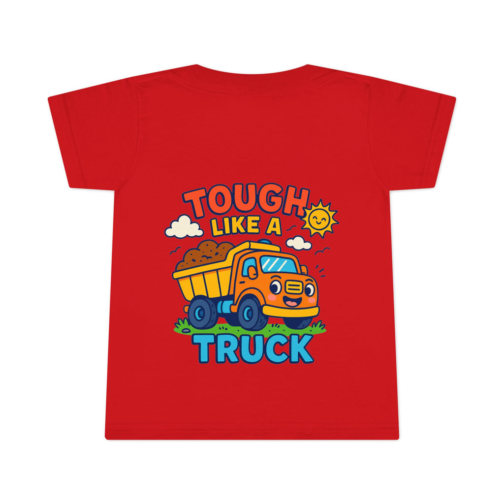 Tough Like a Truck Toddler T-Shirt | Cute Kids Tee, Truck Lover Gift, Birthday Outfit, Playtime Apparel, Toddler Casual Wear