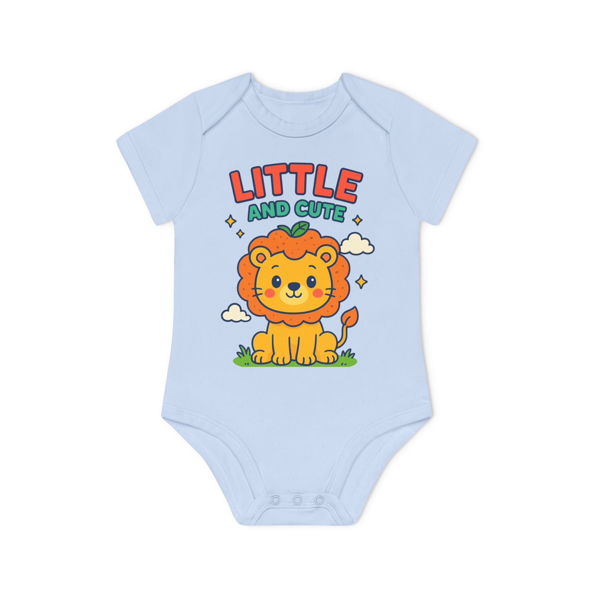Cute Baby Lion Bodysuit, Adorable Infant Outfit, Organic Cotton Onesie, Perfect Baby Gift, Toddler Apparel, Baby Shower Essentials
