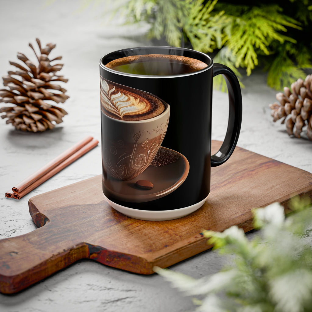 Coffee Latte Art Mug – Ceramic 11oz/15oz
